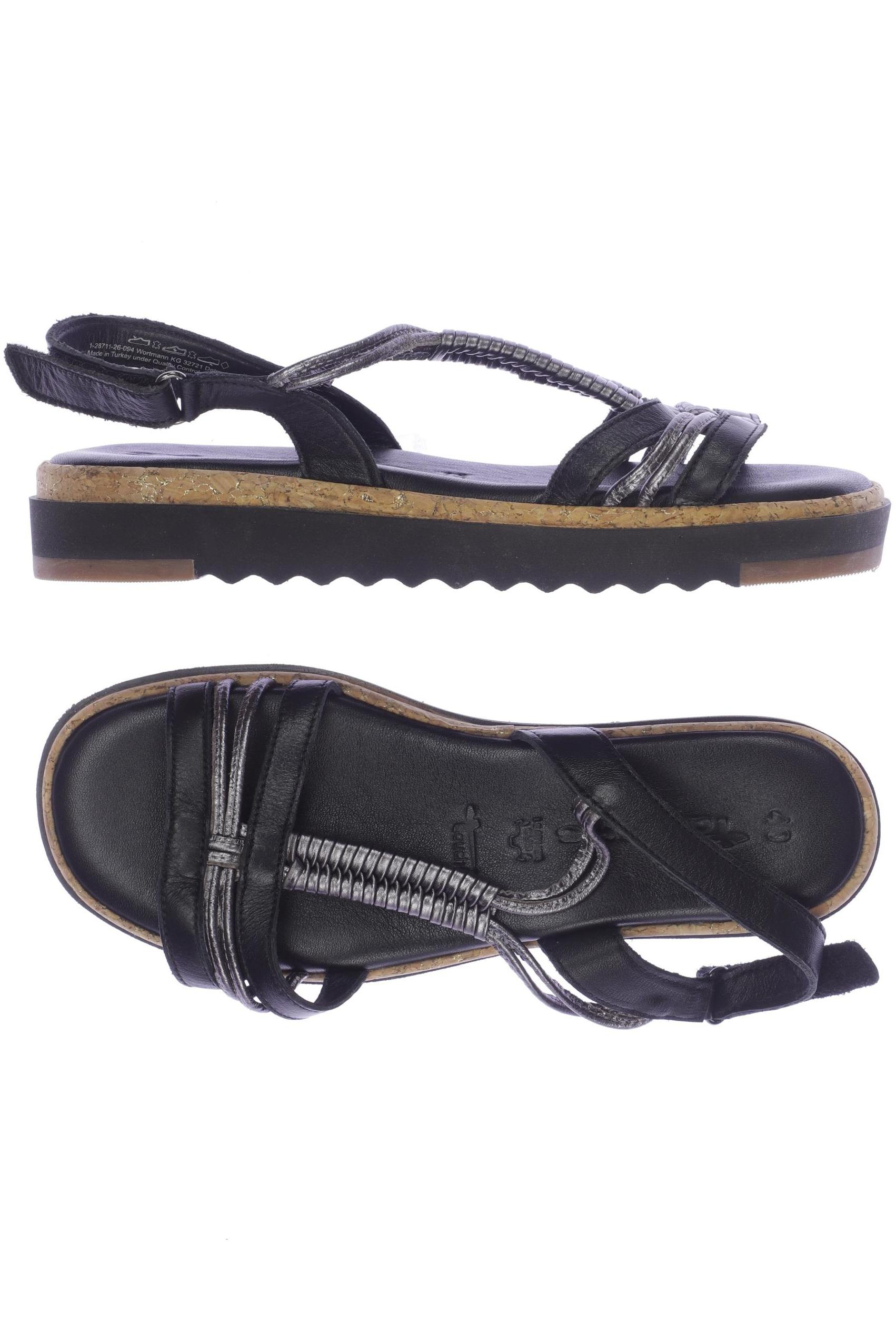

Tamaris Damen Sandale, schwarz, Gr. 40
