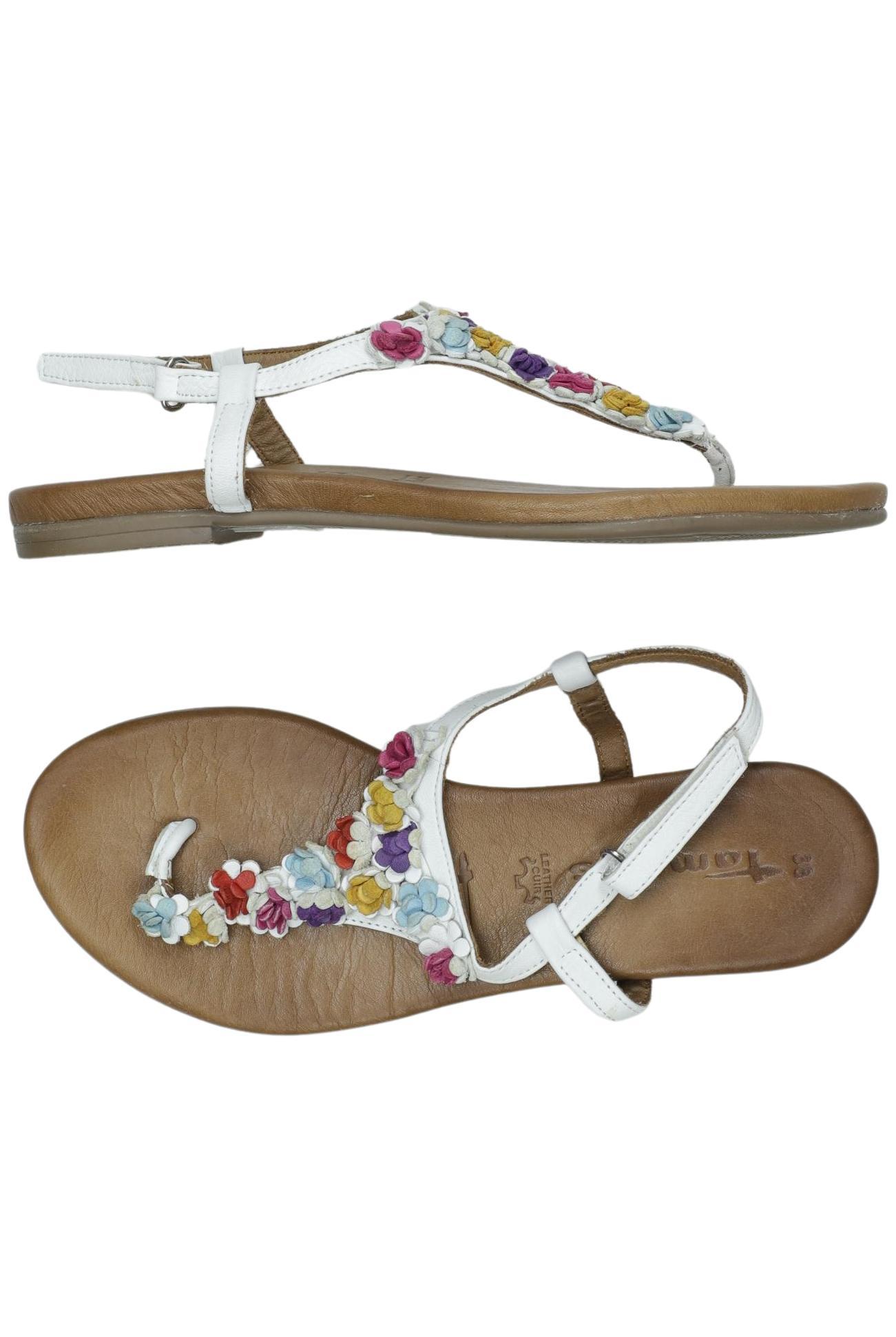 

Tamaris Damen Sandale, weiß, Gr. 38