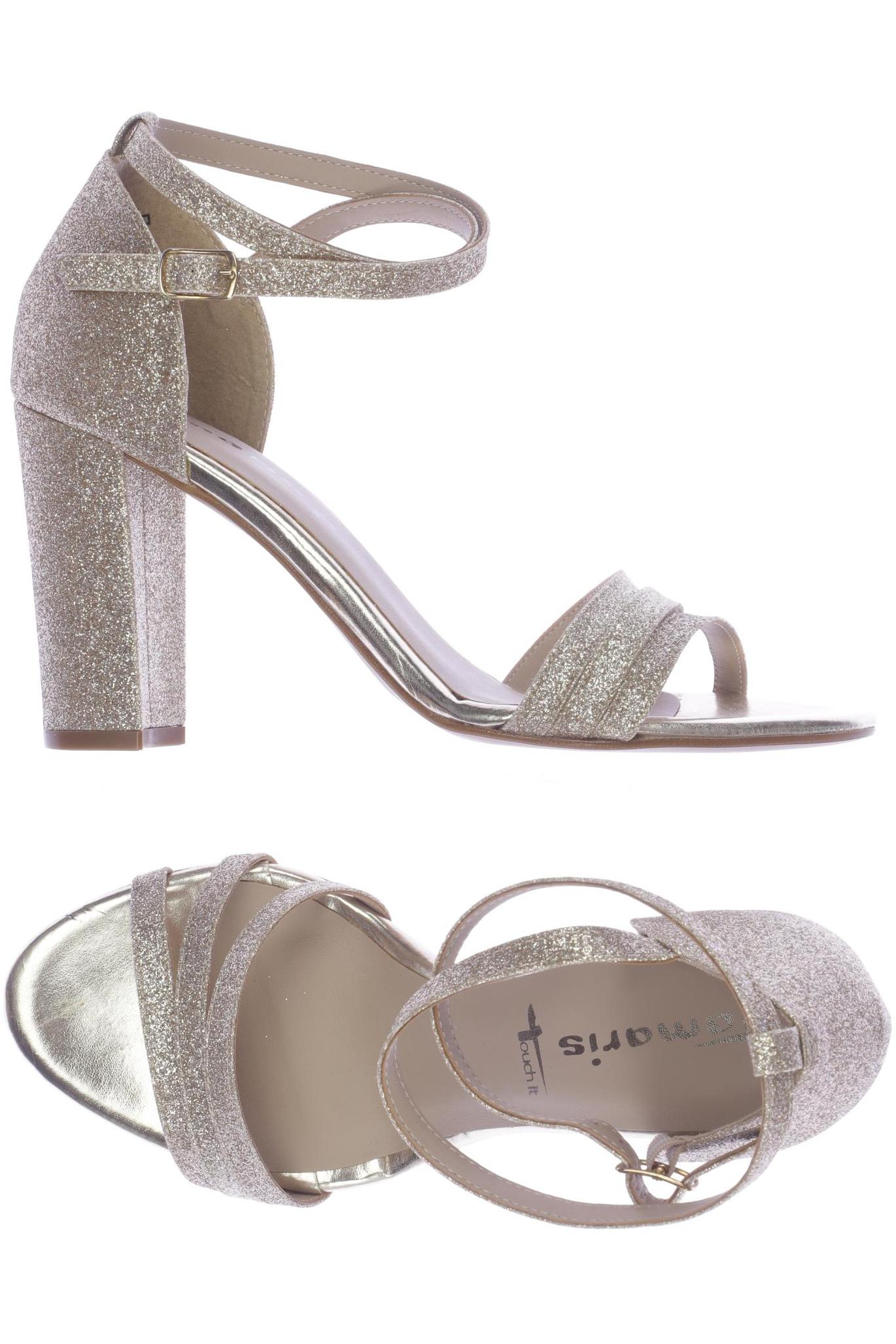 

Tamaris Damen Sandale, gold