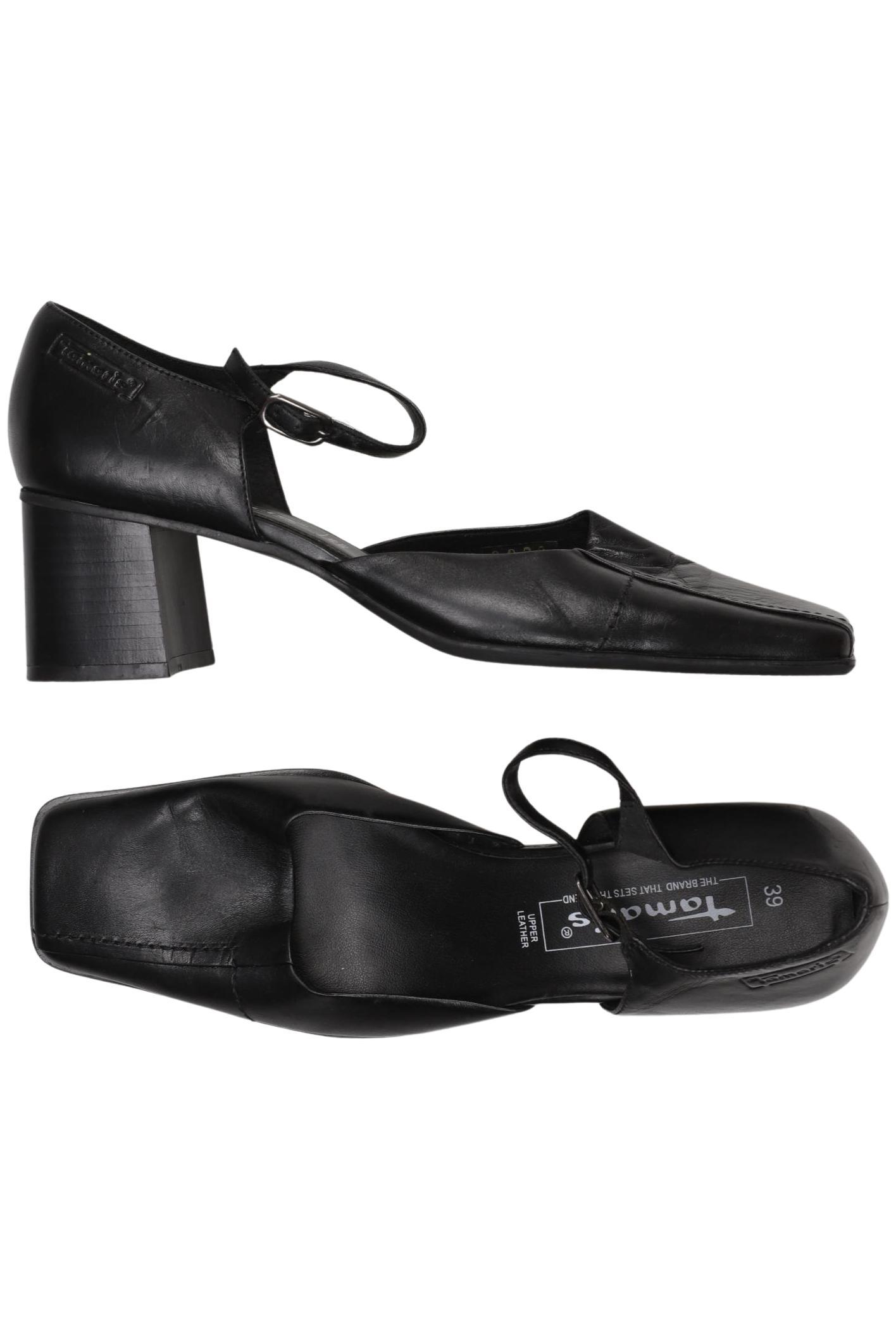 

Tamaris Damen Sandale, schwarz, Gr. 39