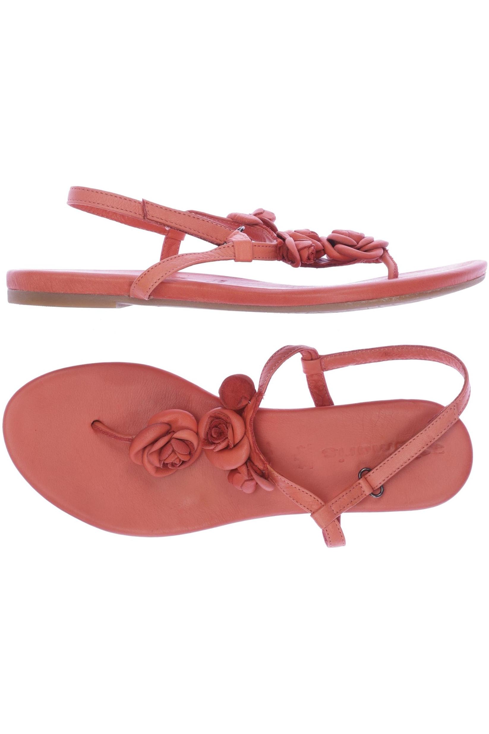 

Tamaris Damen Sandale, orange, Gr. 41