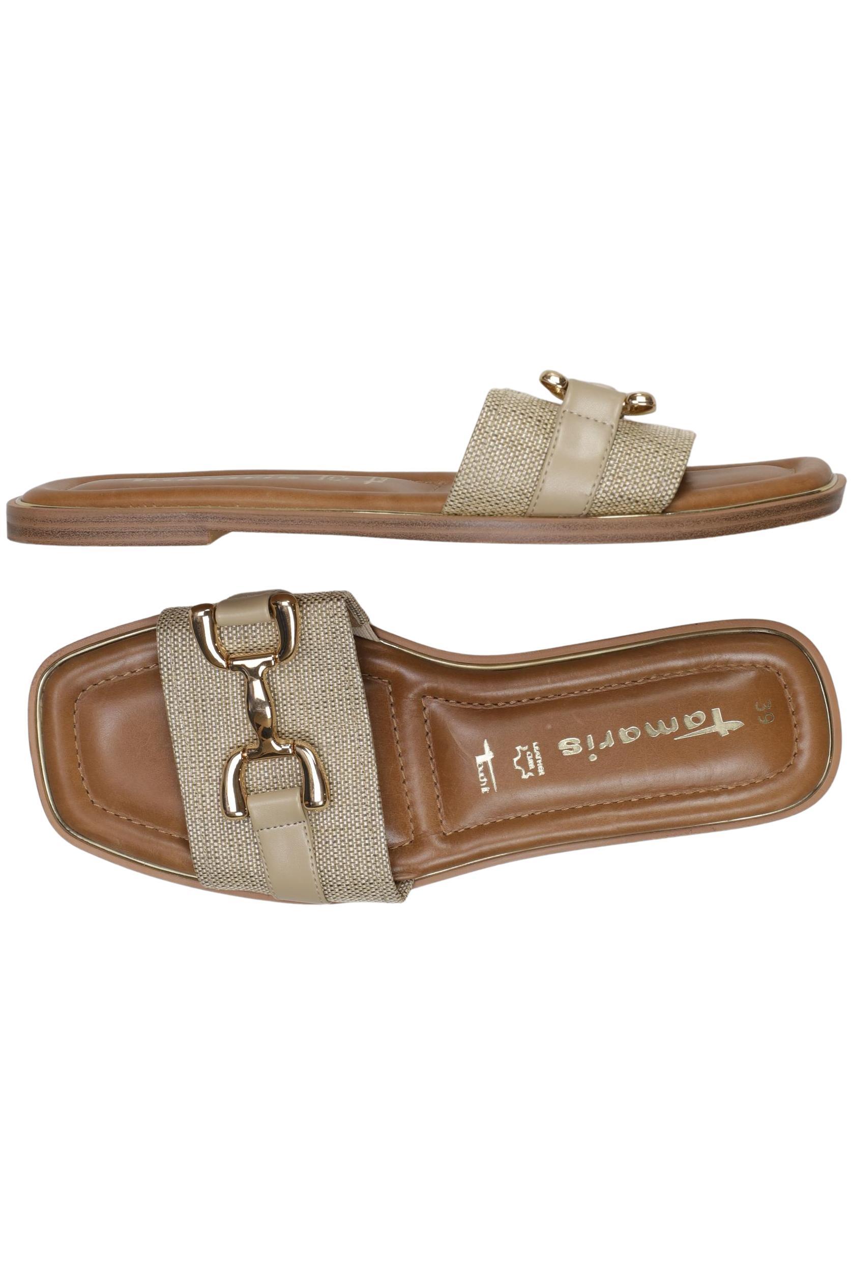

Tamaris Damen Sandale, beige, Gr. 39