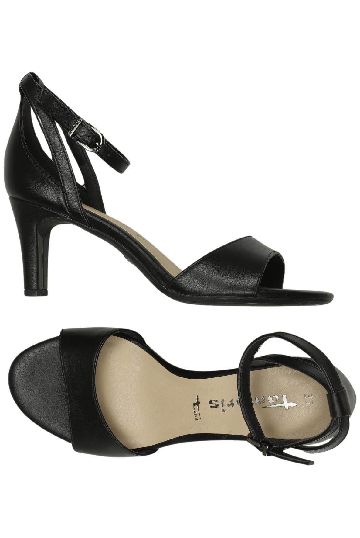 

Tamaris Damen Sandale, schwarz, Gr. 37