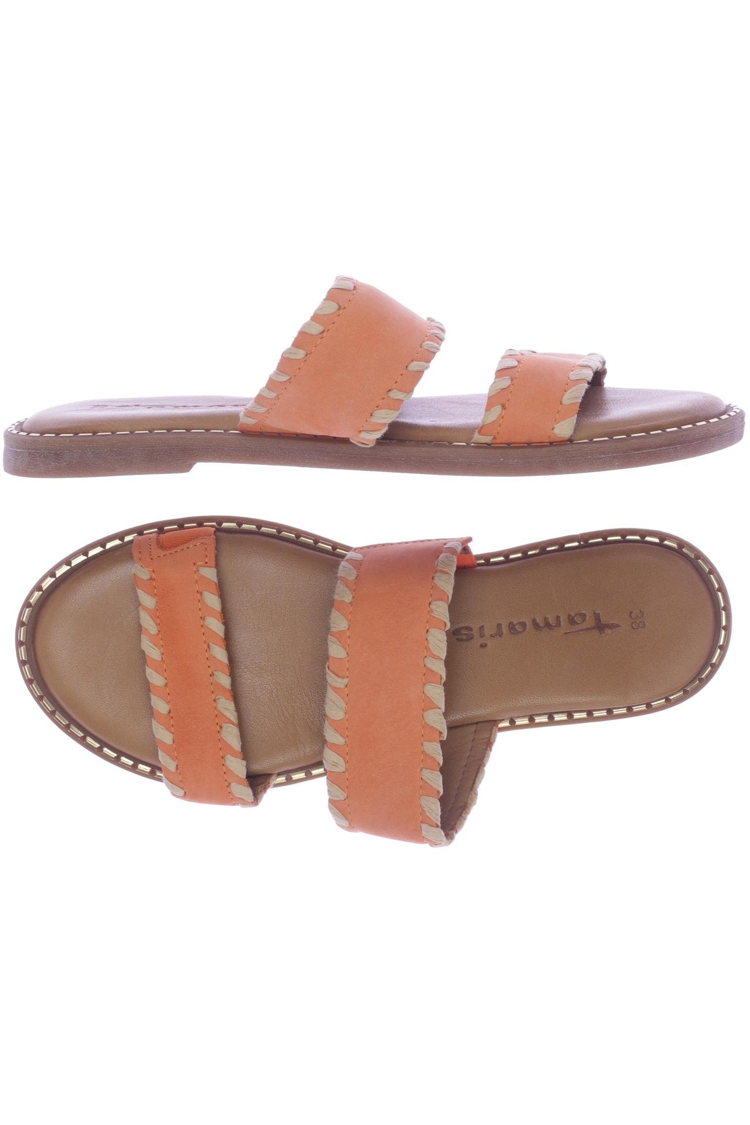 

Tamaris Damen Sandale, orange, Gr. 38