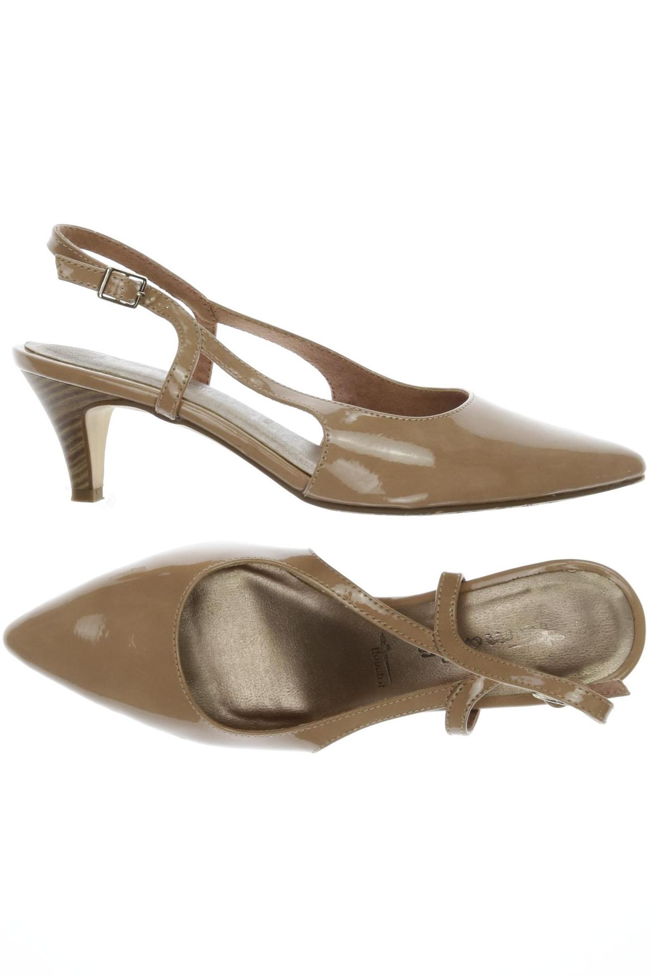 

Tamaris Damen Sandale, beige, Gr. 39