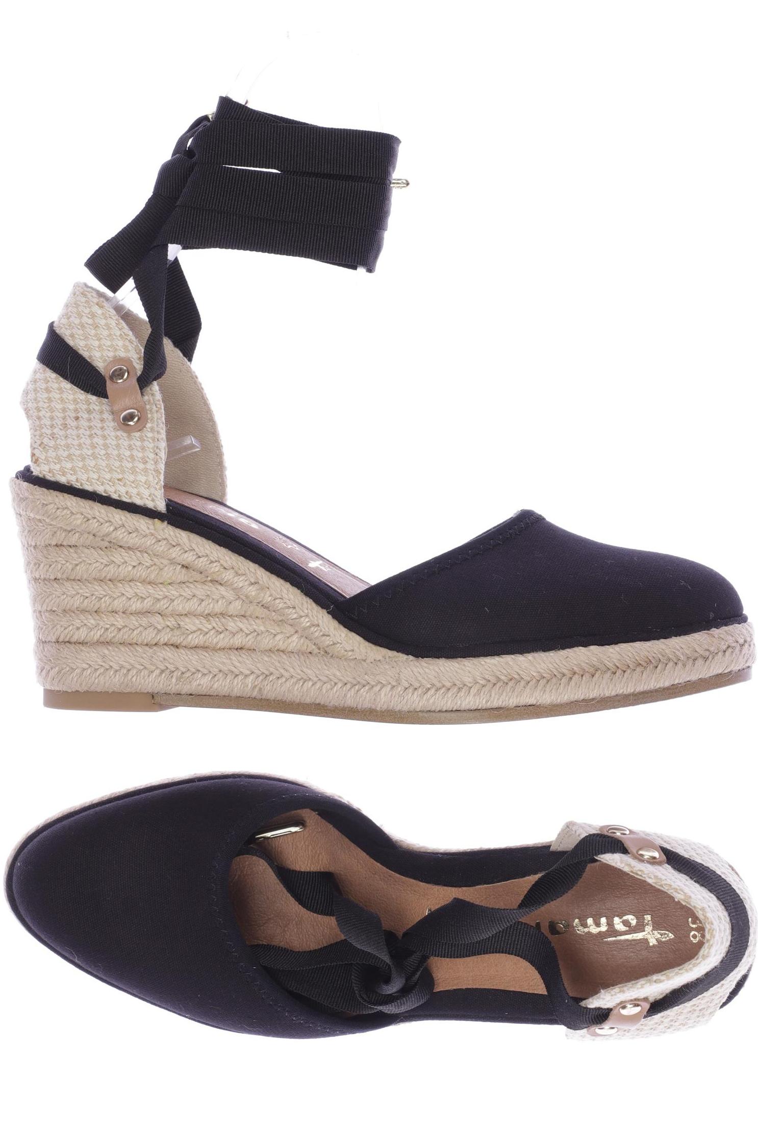 

Tamaris Damen Sandale, schwarz