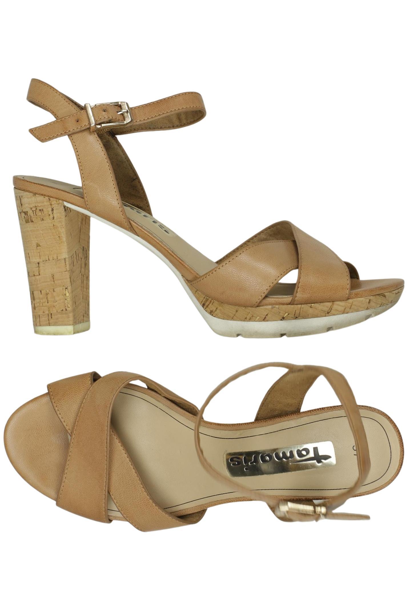 

Tamaris Damen Sandale, braun, Gr. 37