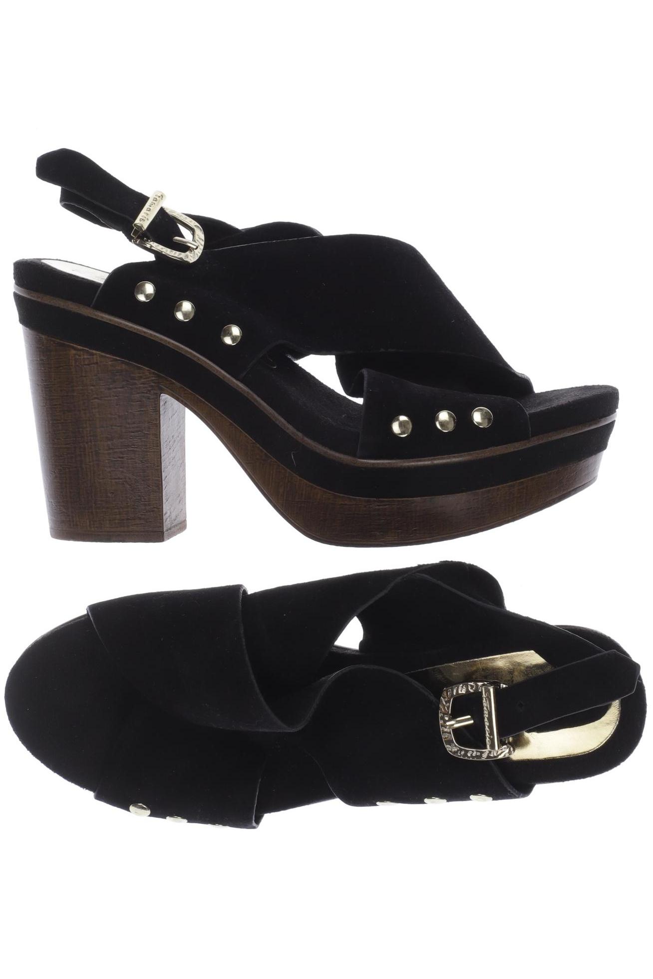 

Tamaris Damen Sandale, schwarz, Gr. 38