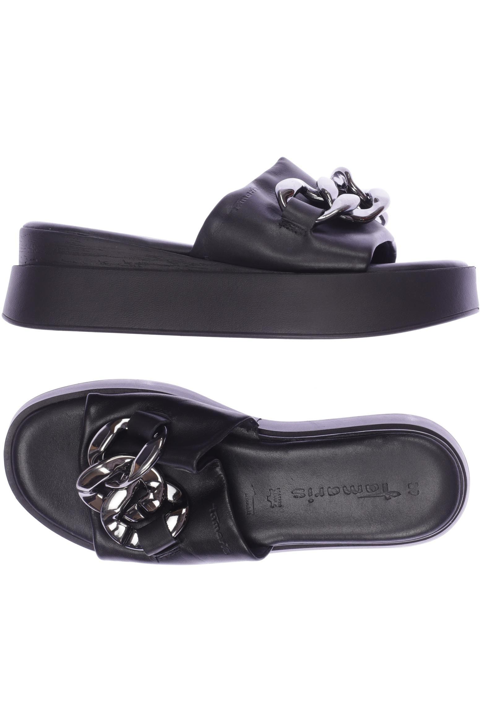 

Tamaris Damen Sandale, schwarz, Gr. 39