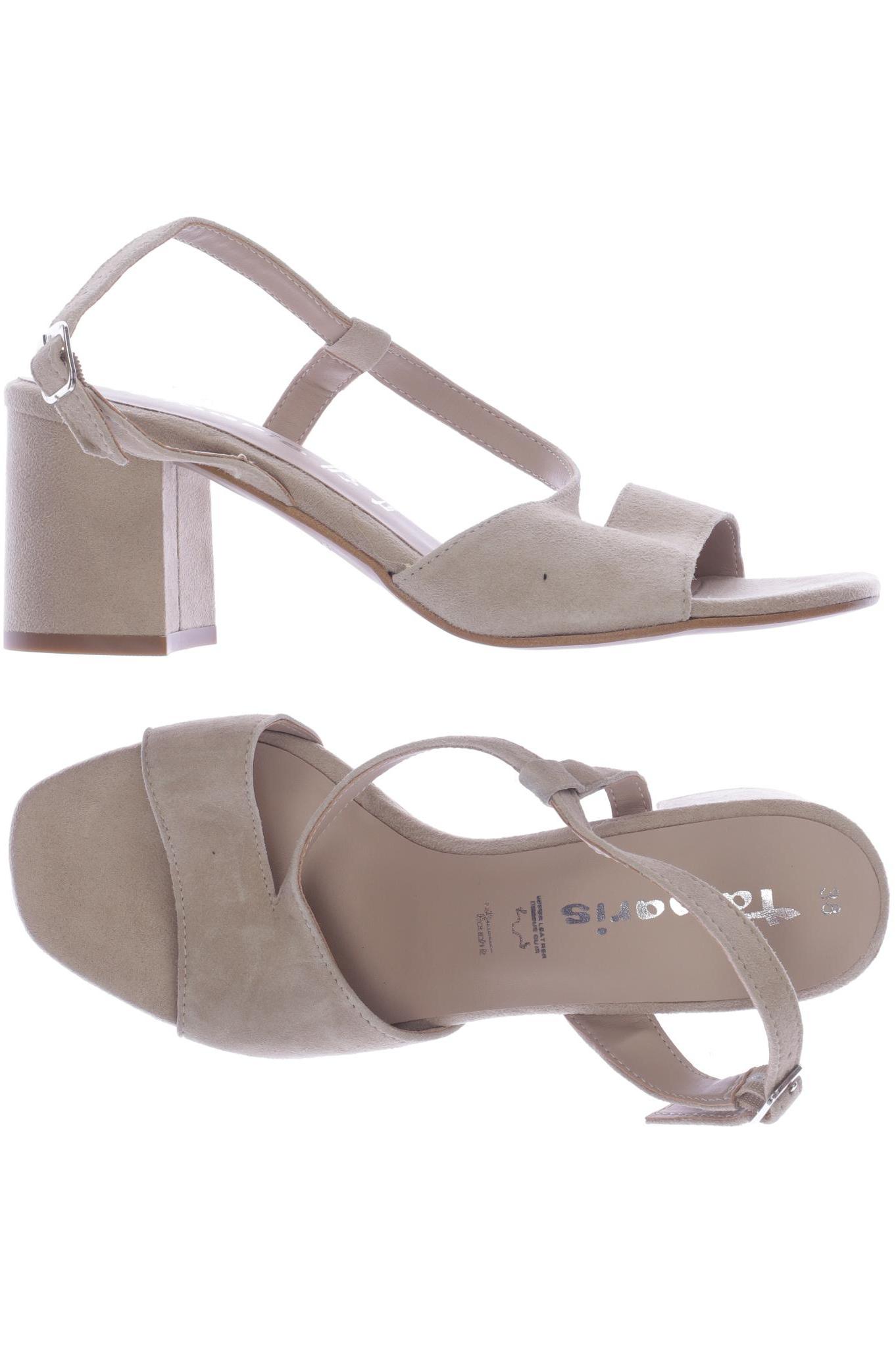 

Tamaris Damen Sandale, beige