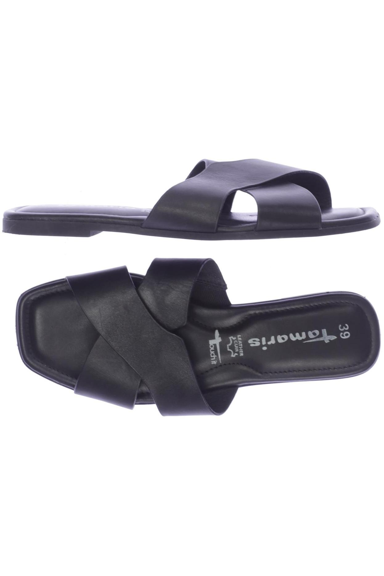 

Tamaris Damen Sandale, schwarz, Gr. 39