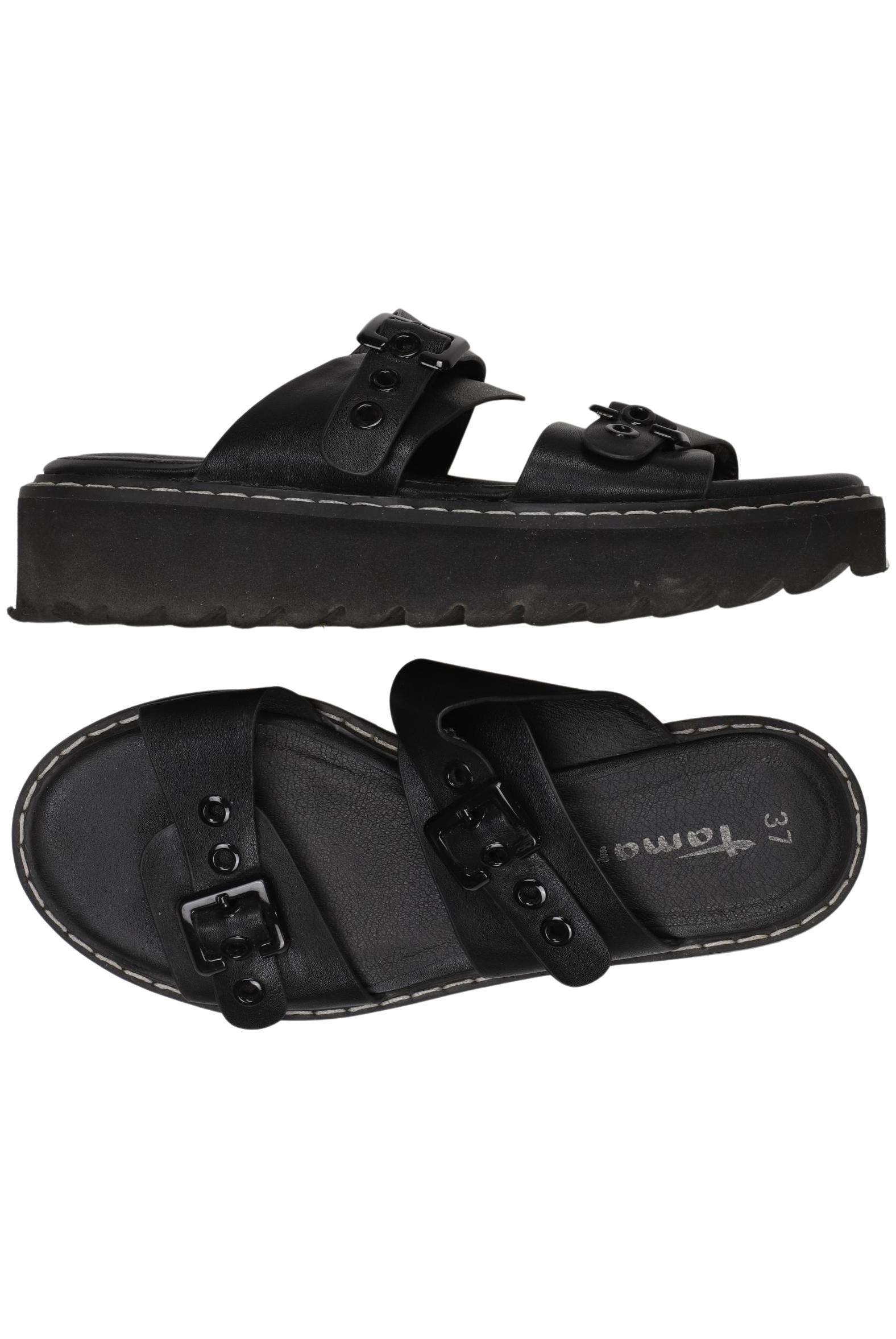 

Tamaris Damen Sandale, schwarz, Gr. 37