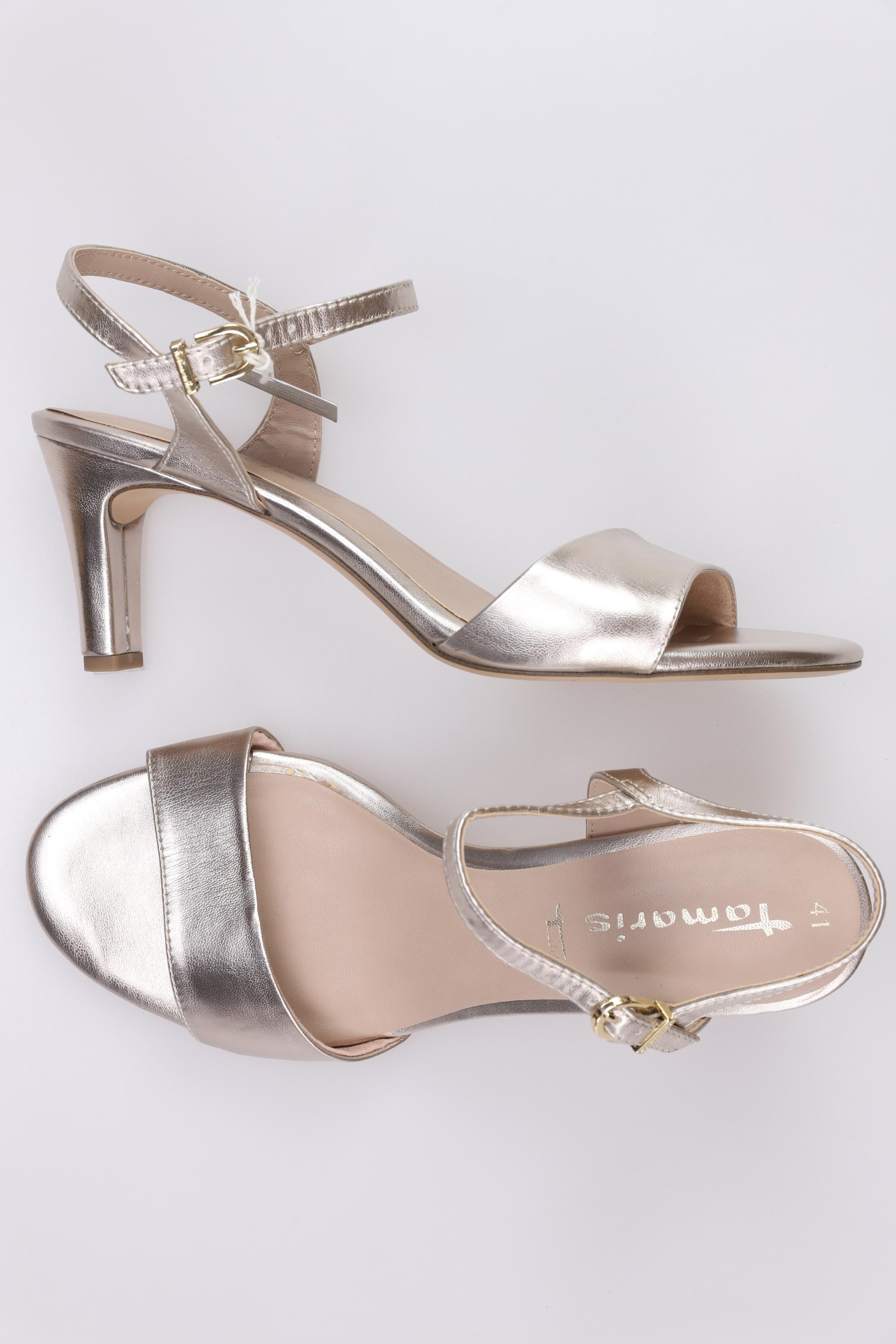 

Tamaris Damen Sandale, gold