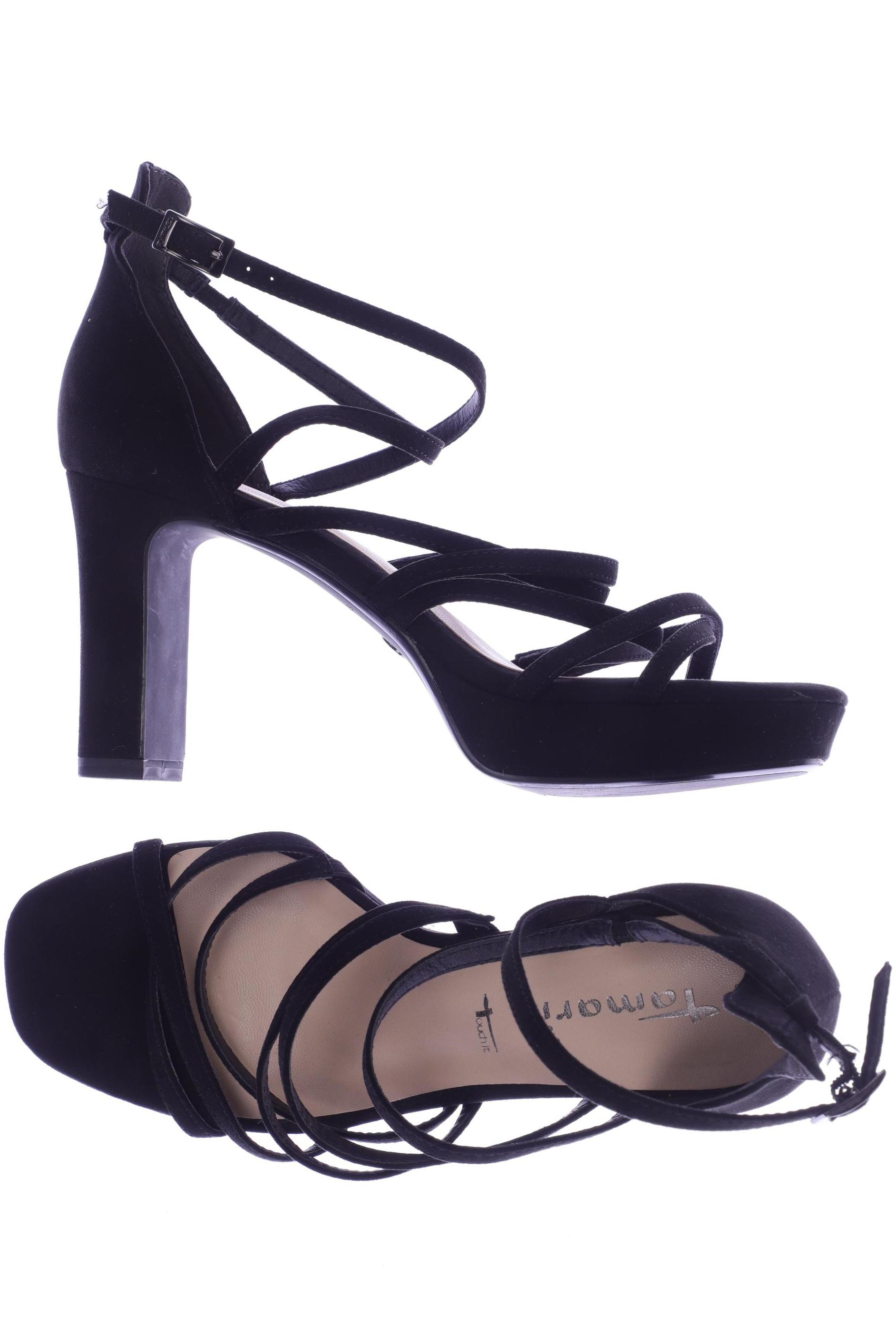 

Tamaris Damen Sandale, schwarz