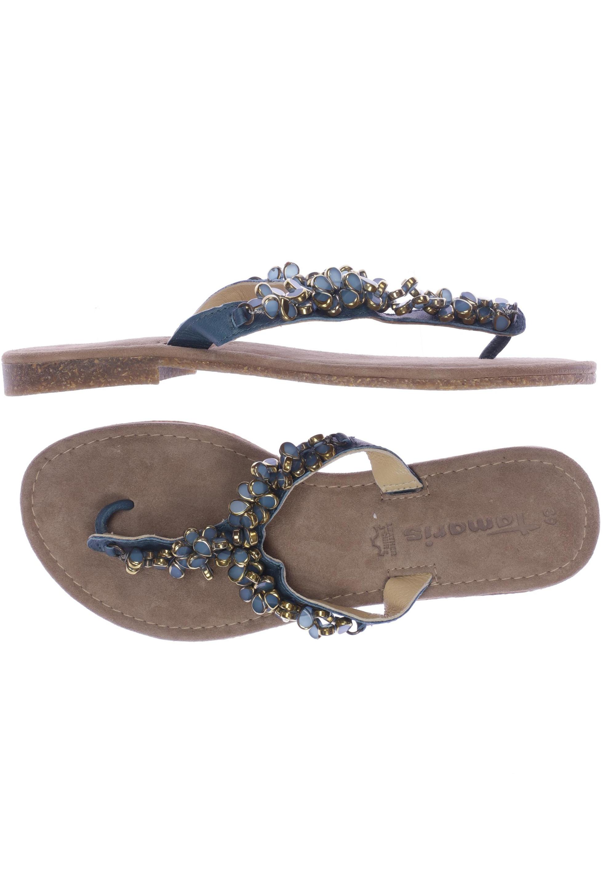 

Tamaris Damen Sandale, blau, Gr. 39