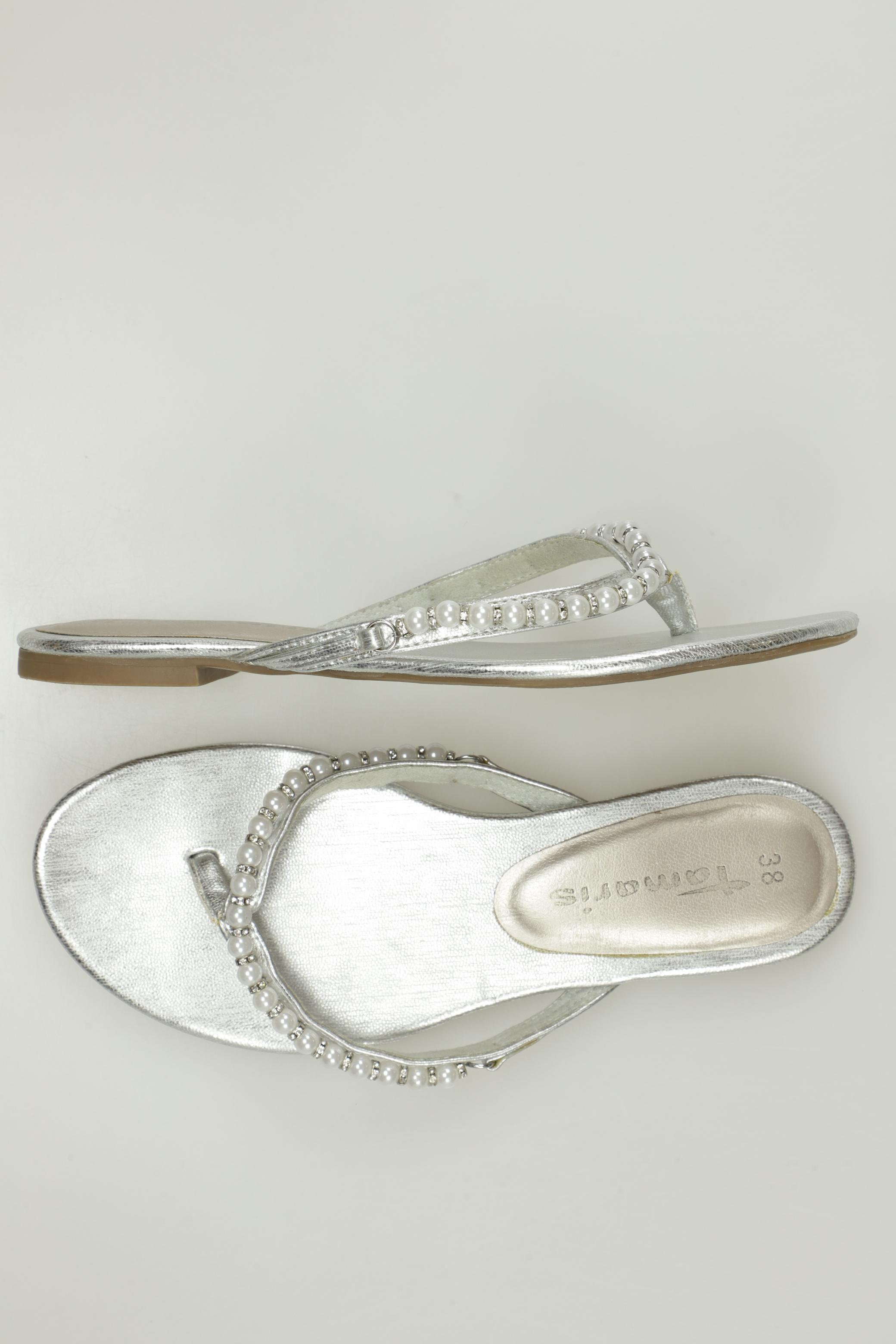 

Tamaris Damen Sandale, silber