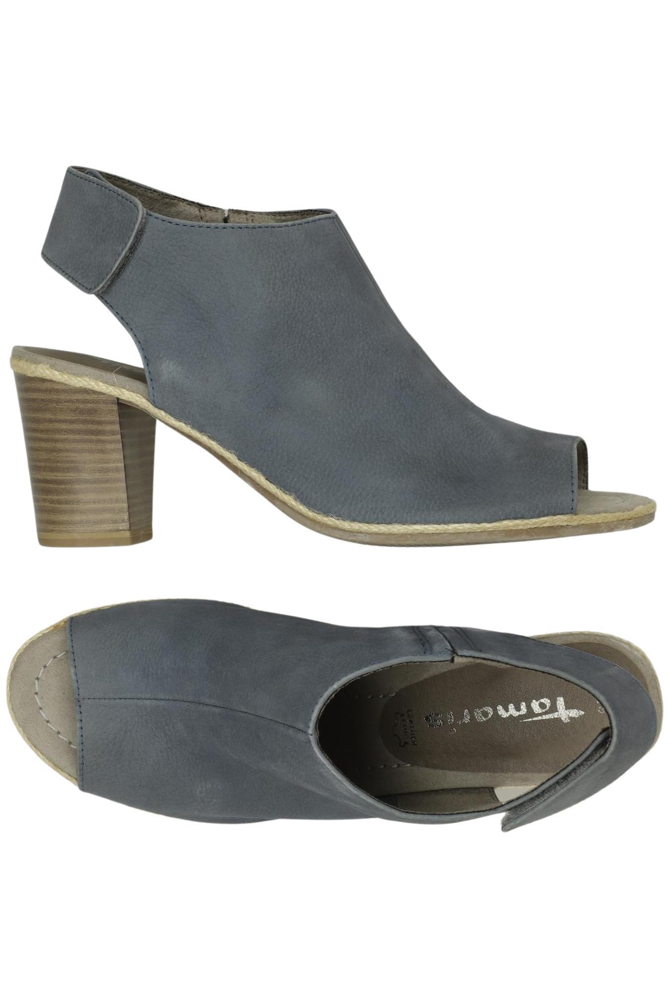 

Tamaris Damen Sandale, blau, Gr. 39