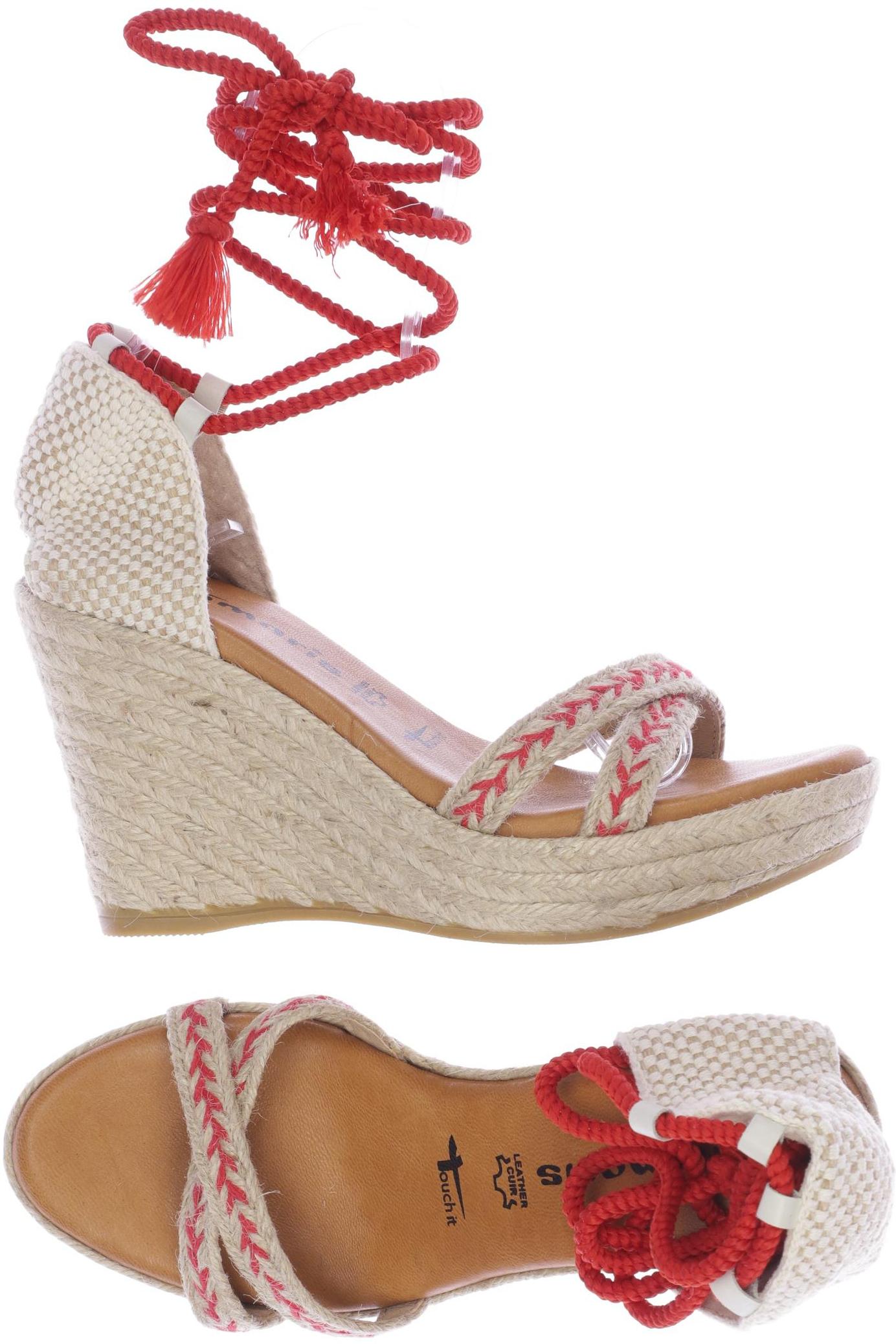 

Tamaris Damen Sandale, beige