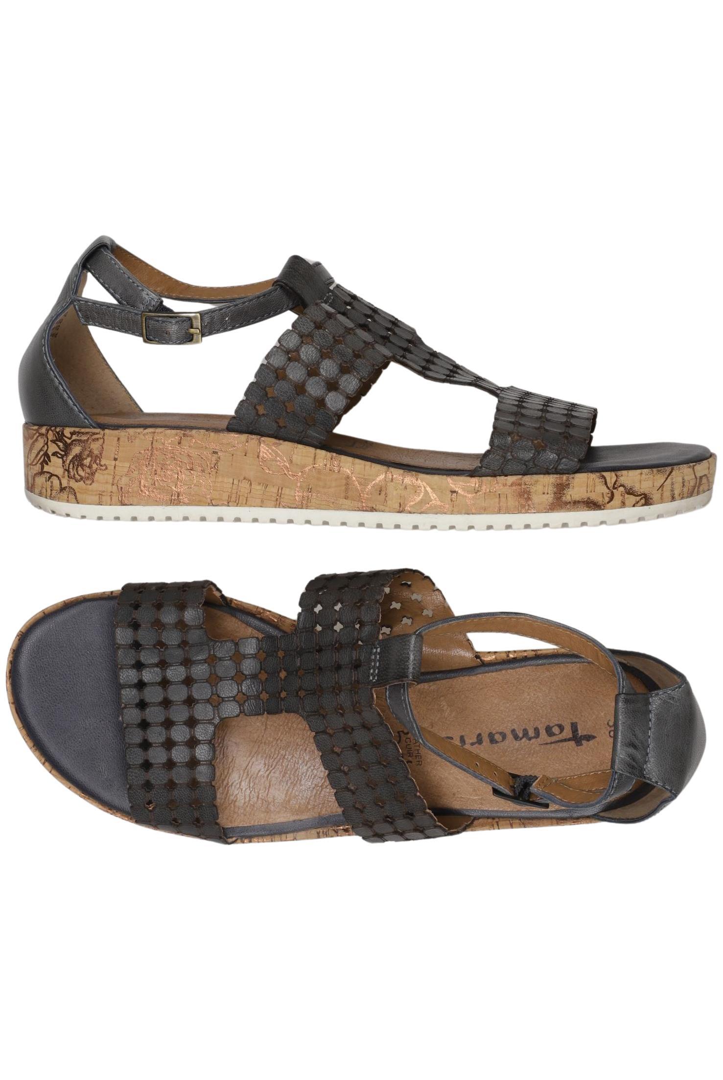 

Tamaris Damen Sandale, grau, Gr. 38