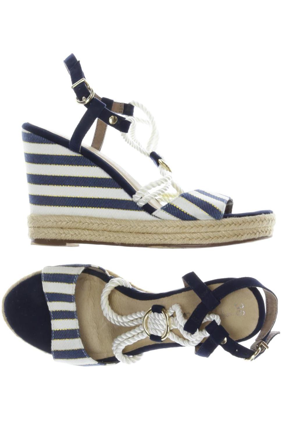 

Tamaris Damen Sandale, marineblau, Gr. 36