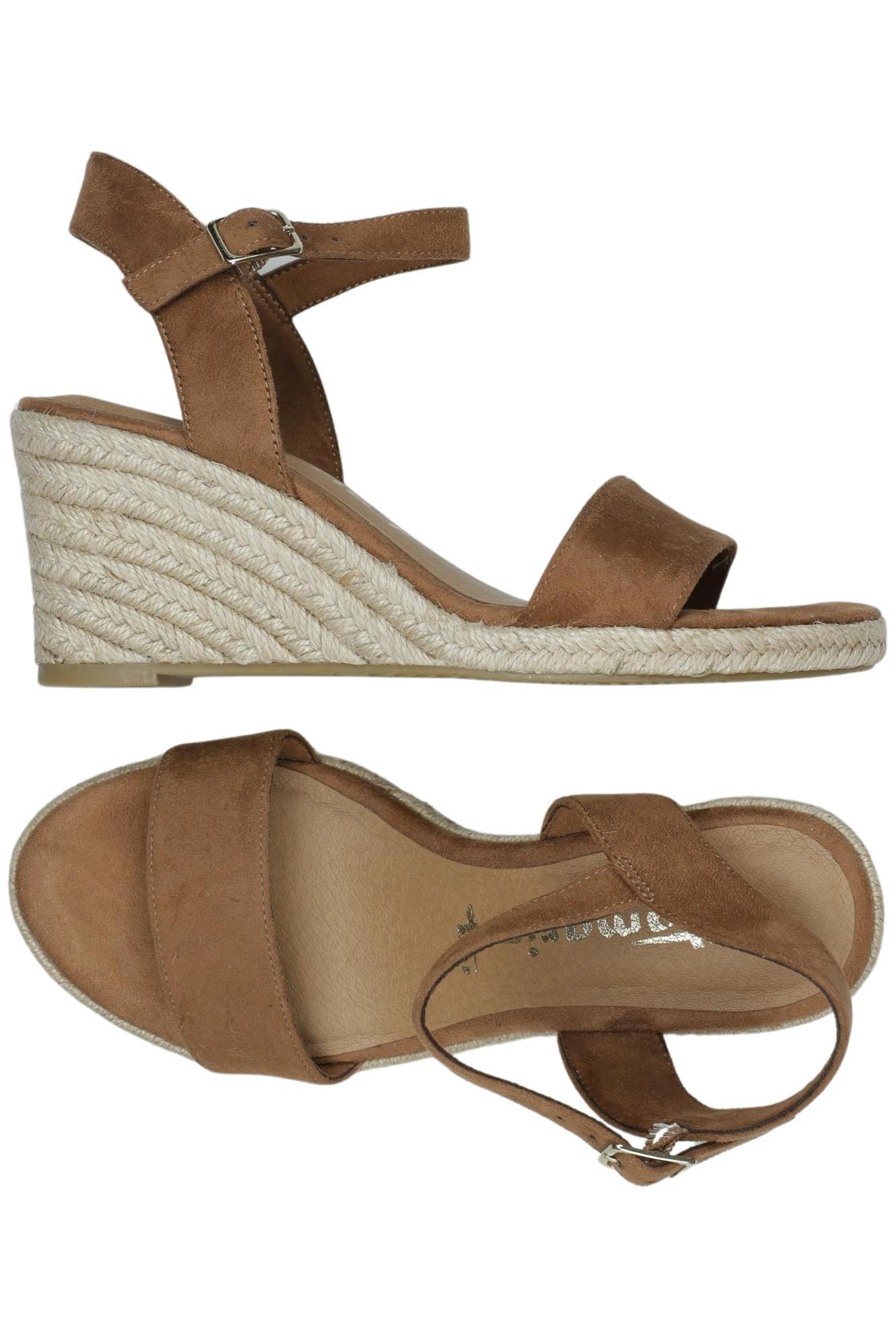 

Tamaris Damen Sandale, braun, Gr. 36