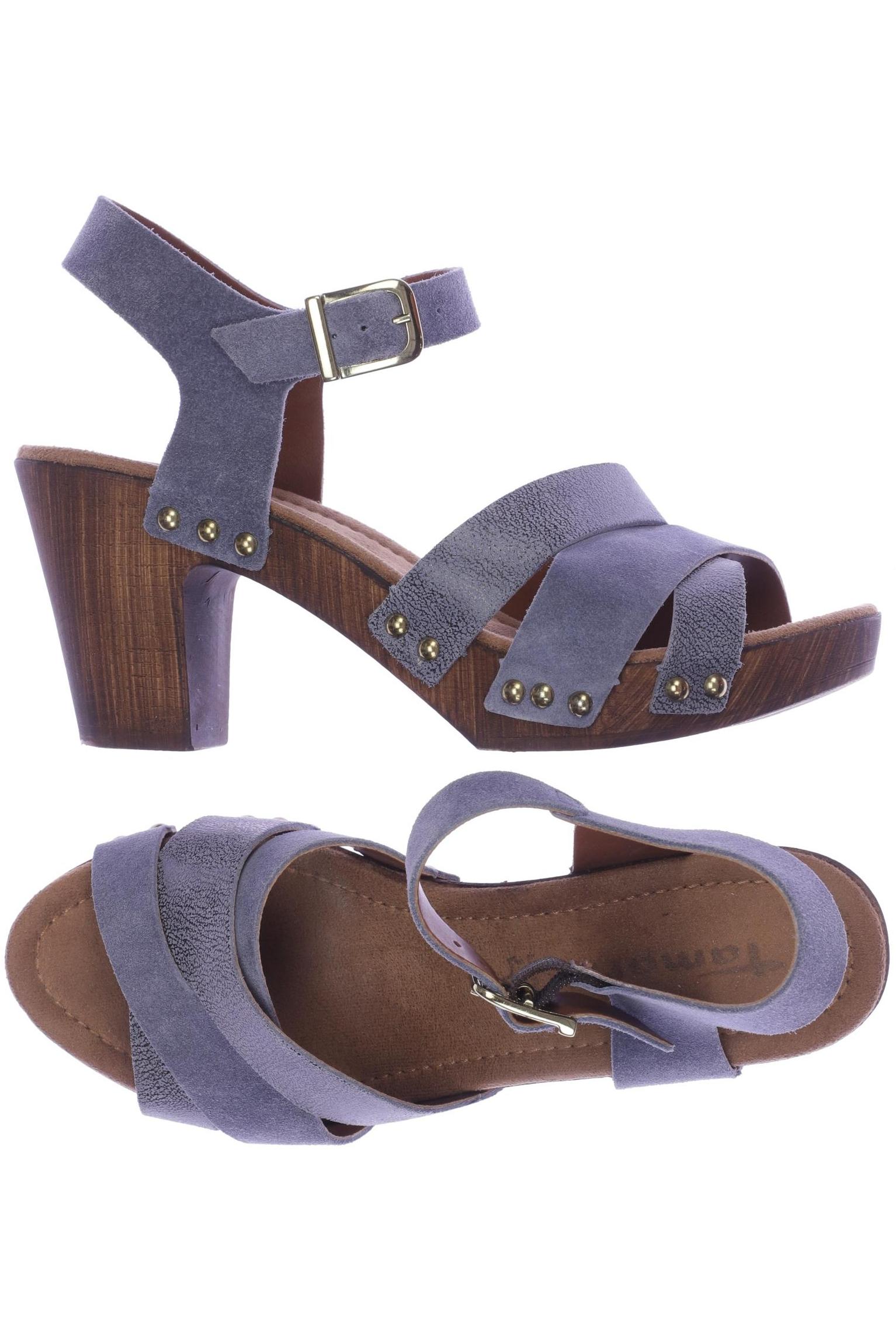 

Tamaris Damen Sandale, blau, Gr. 38
