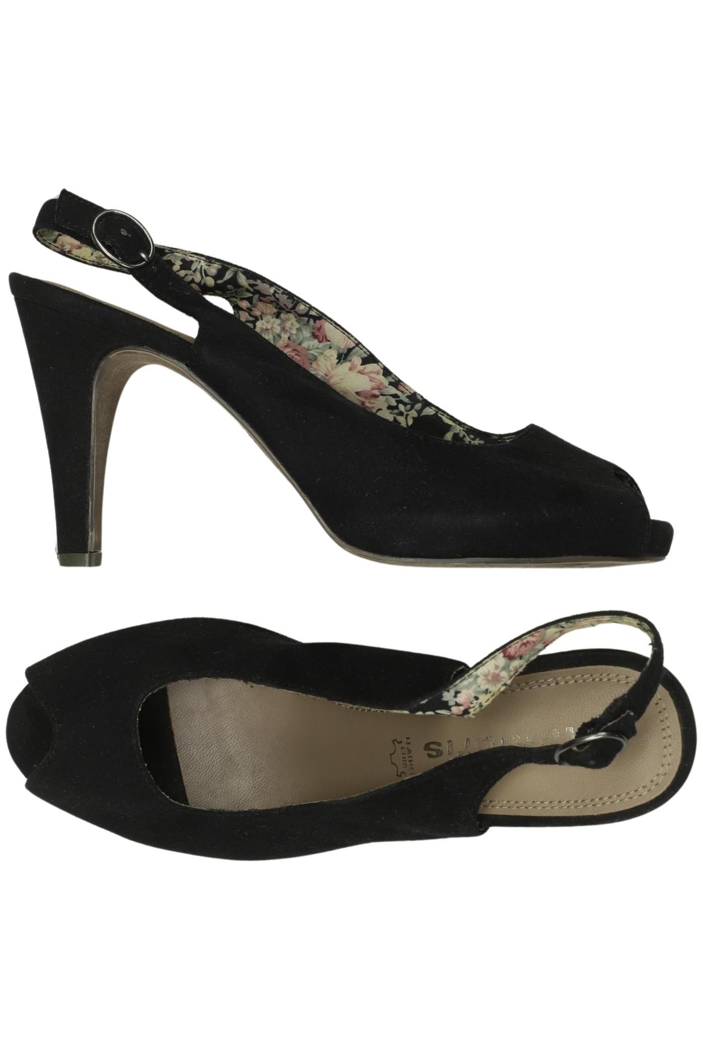 

Tamaris Damen Sandale, schwarz, Gr. 39