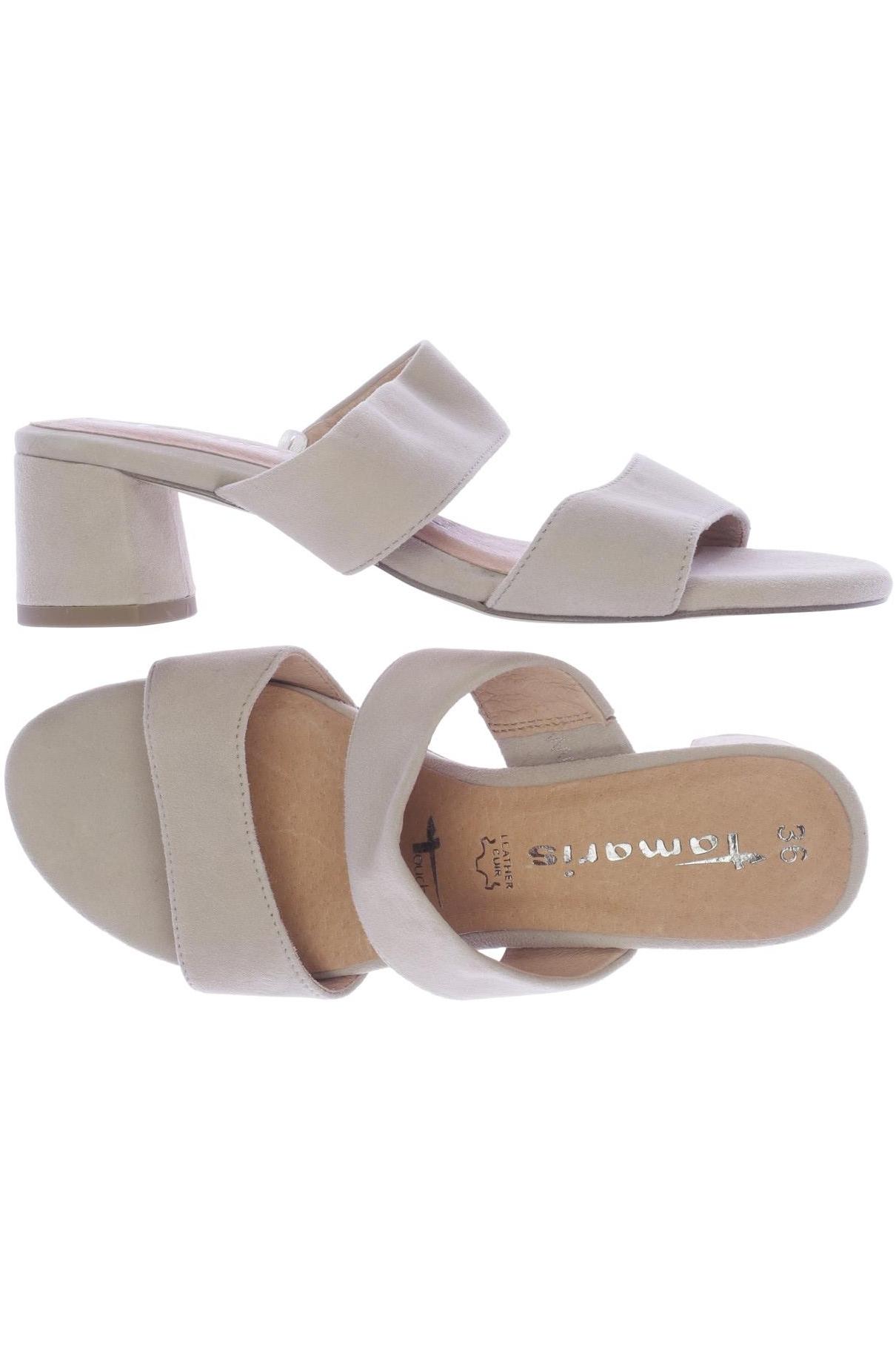 

Tamaris Damen Sandale, beige, Gr. 36