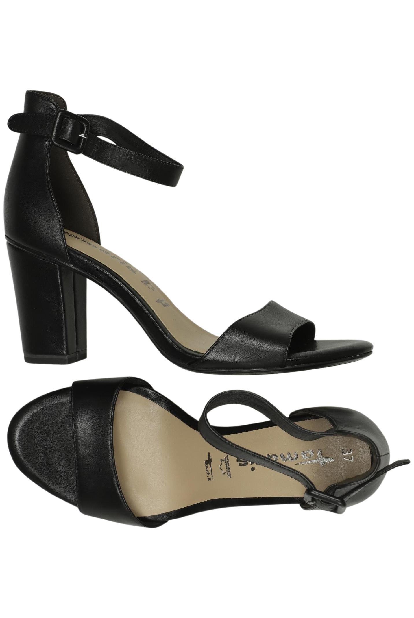 

Tamaris Damen Sandale, schwarz, Gr. 37