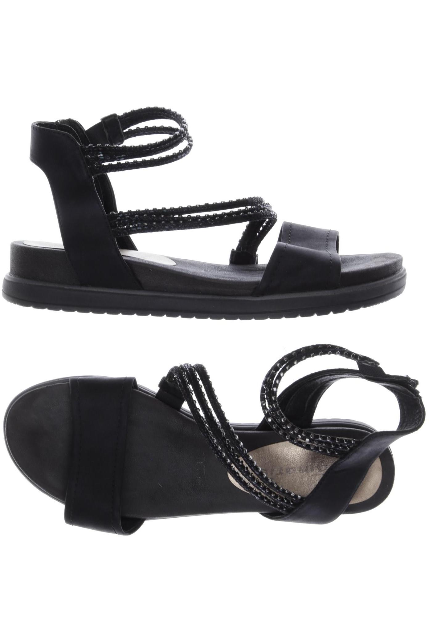 

Tamaris Damen Sandale, schwarz, Gr. 42