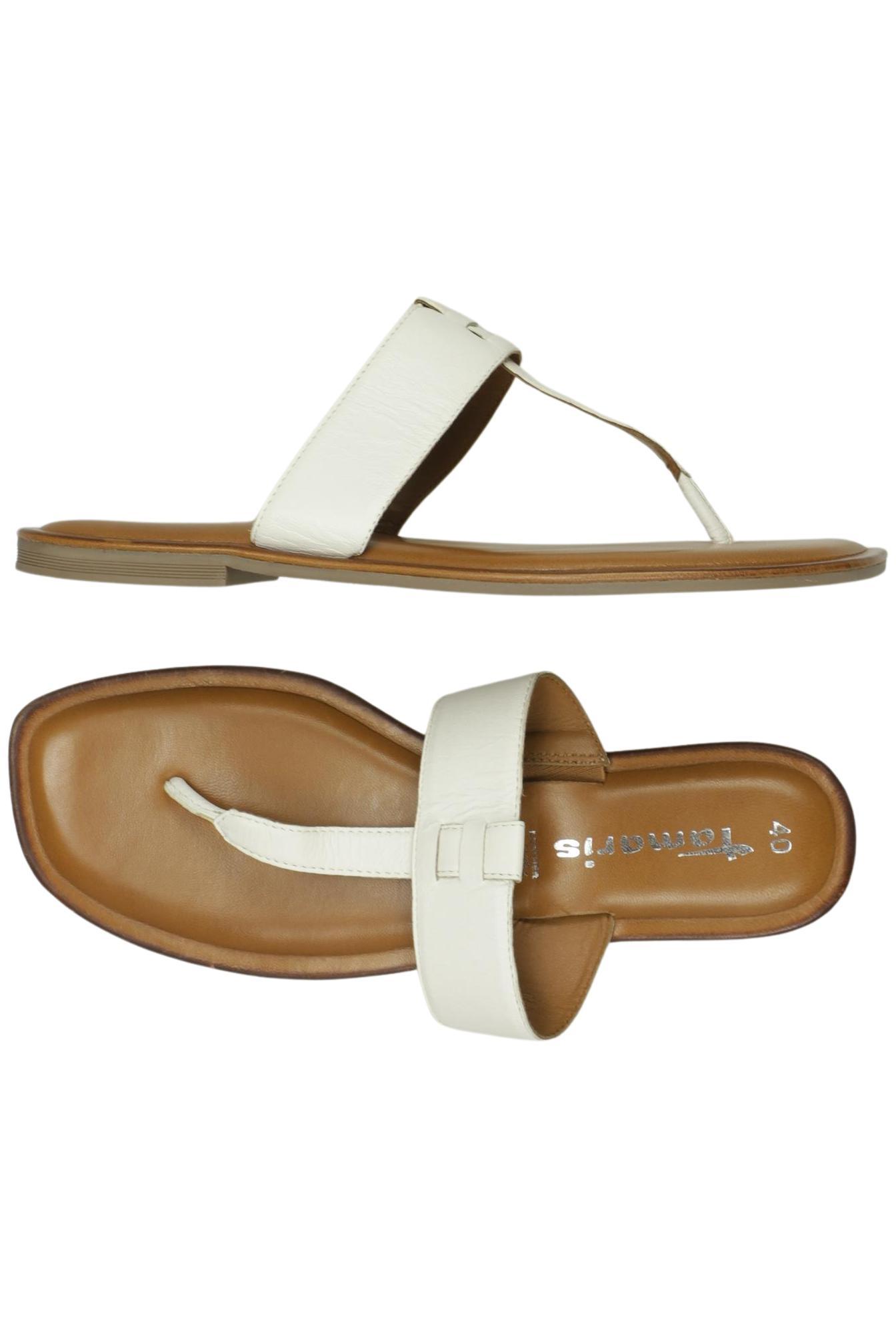 

Tamaris Damen Sandale, weiß, Gr. 40