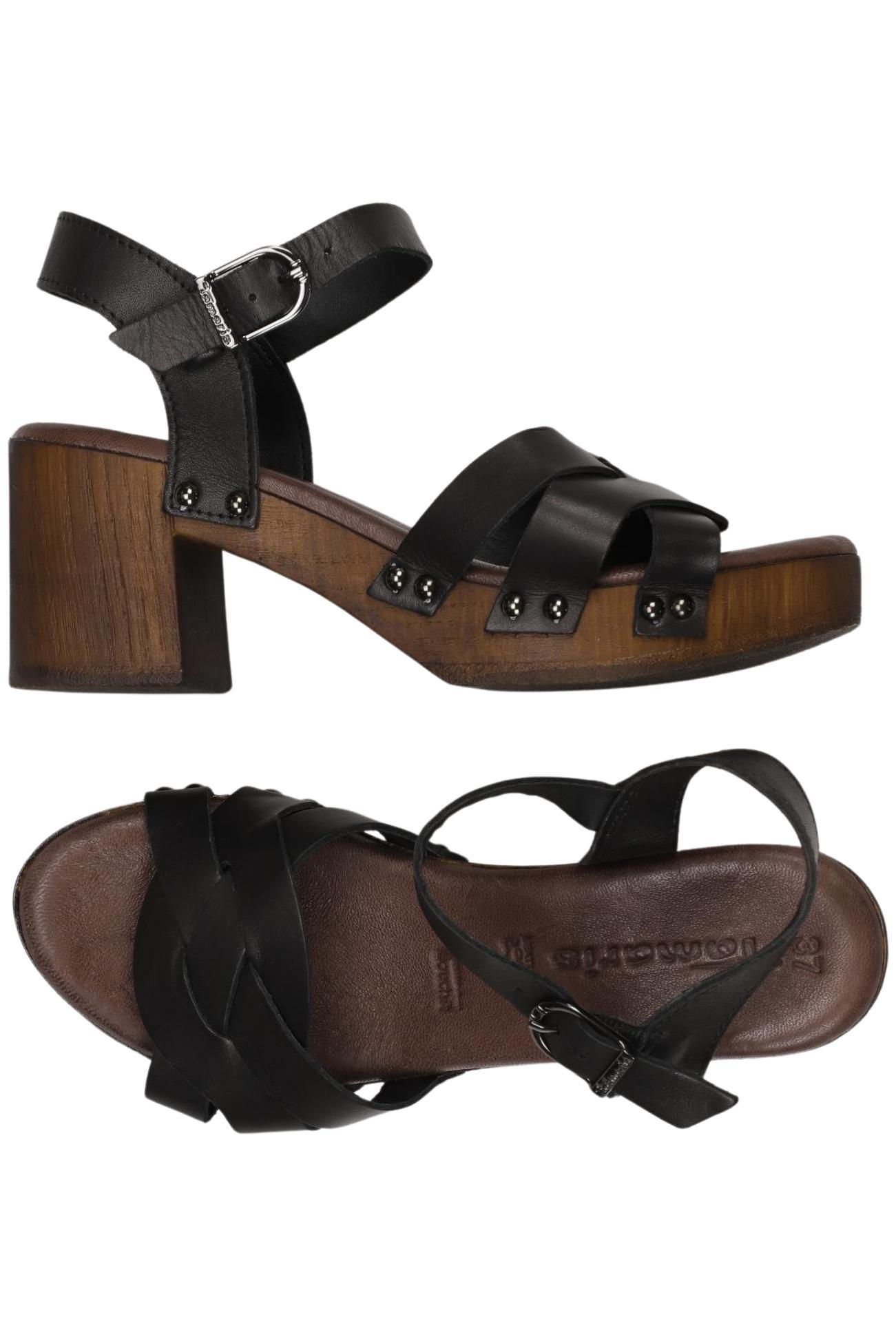 

Tamaris Damen Sandale, schwarz, Gr. 37
