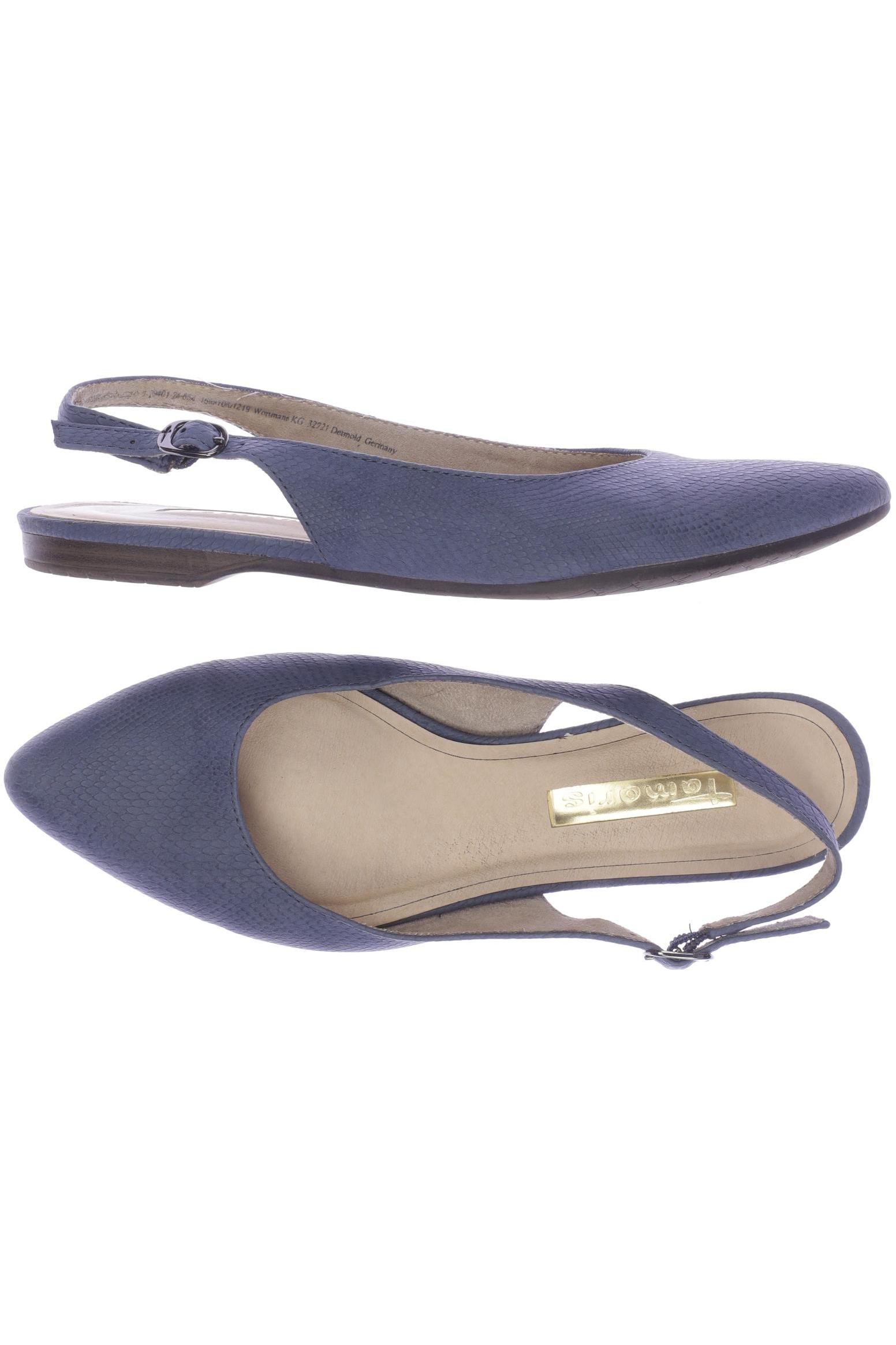 

Tamaris Damen Sandale, blau, Gr. 37