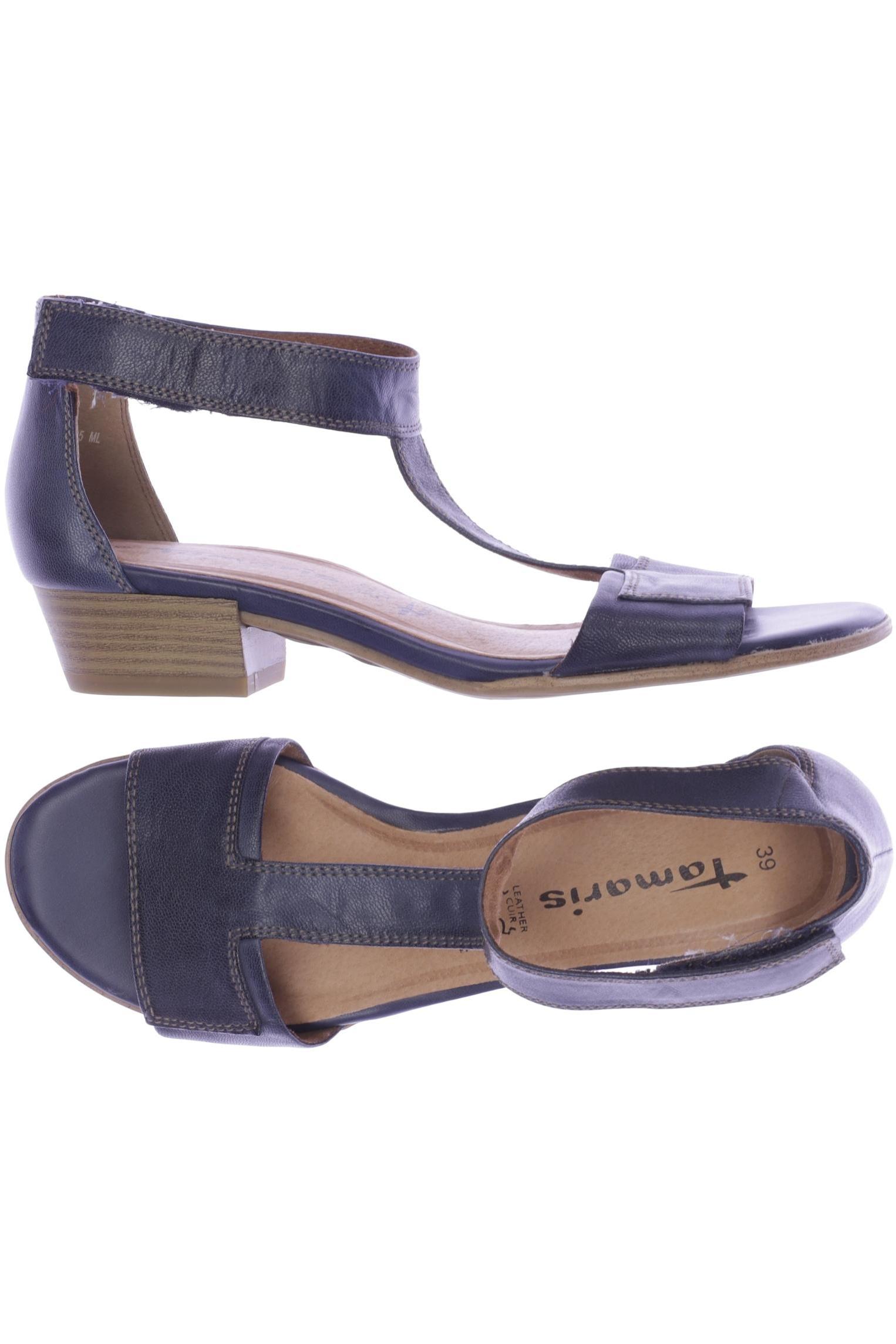 

Tamaris Damen Sandale, marineblau, Gr. 39