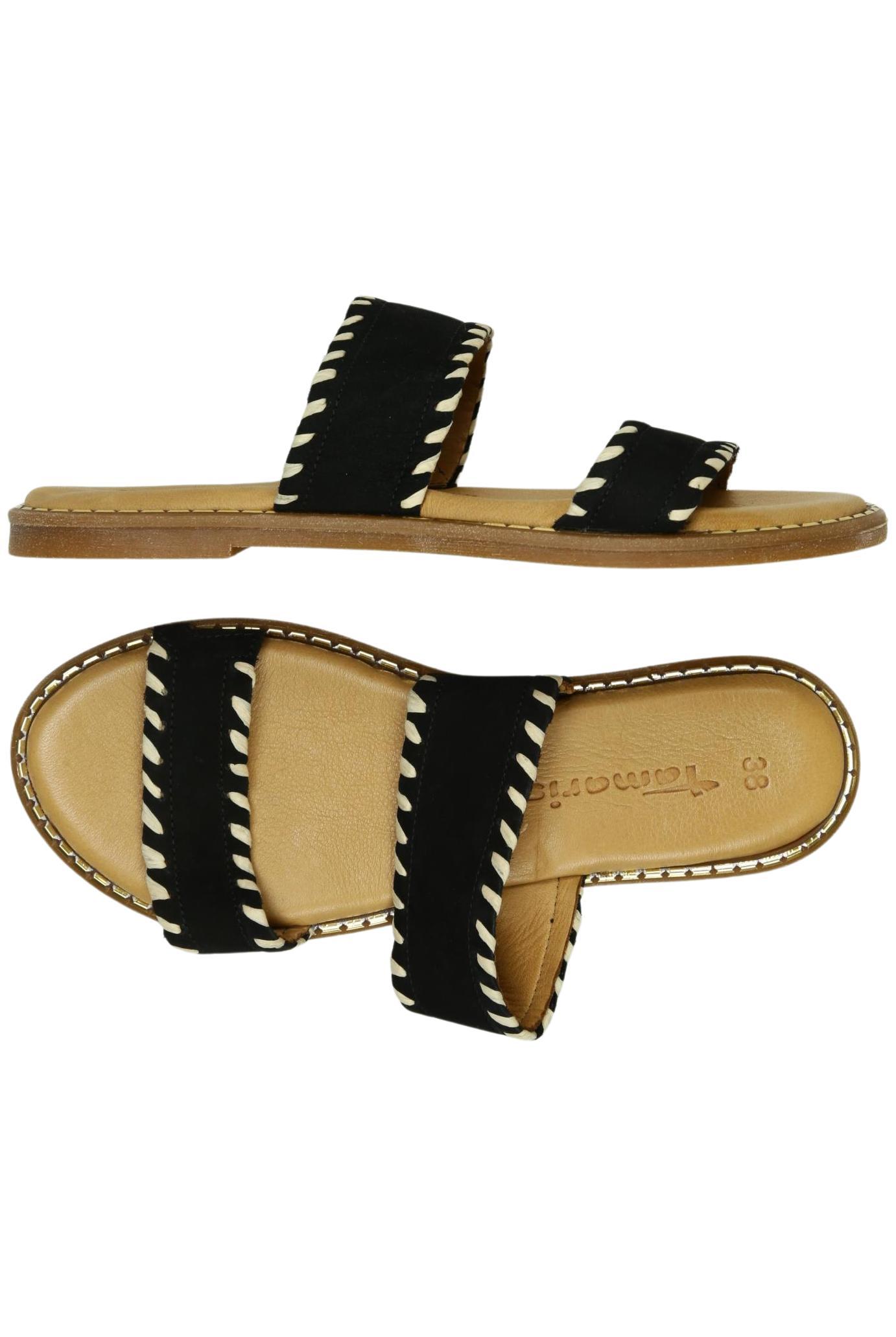 

Tamaris Damen Sandale, schwarz, Gr. 38