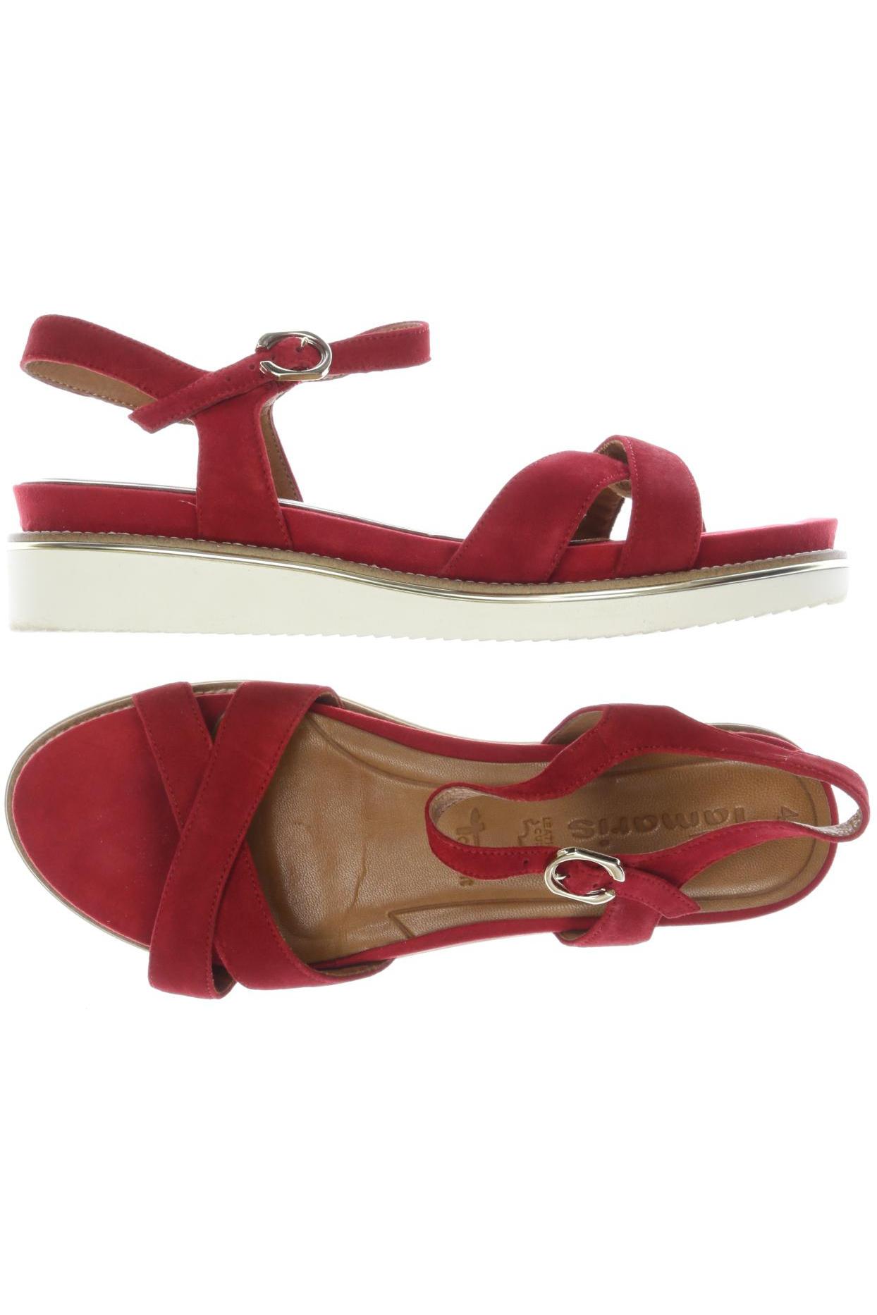 

Tamaris Damen Sandale, rot, Gr. 40
