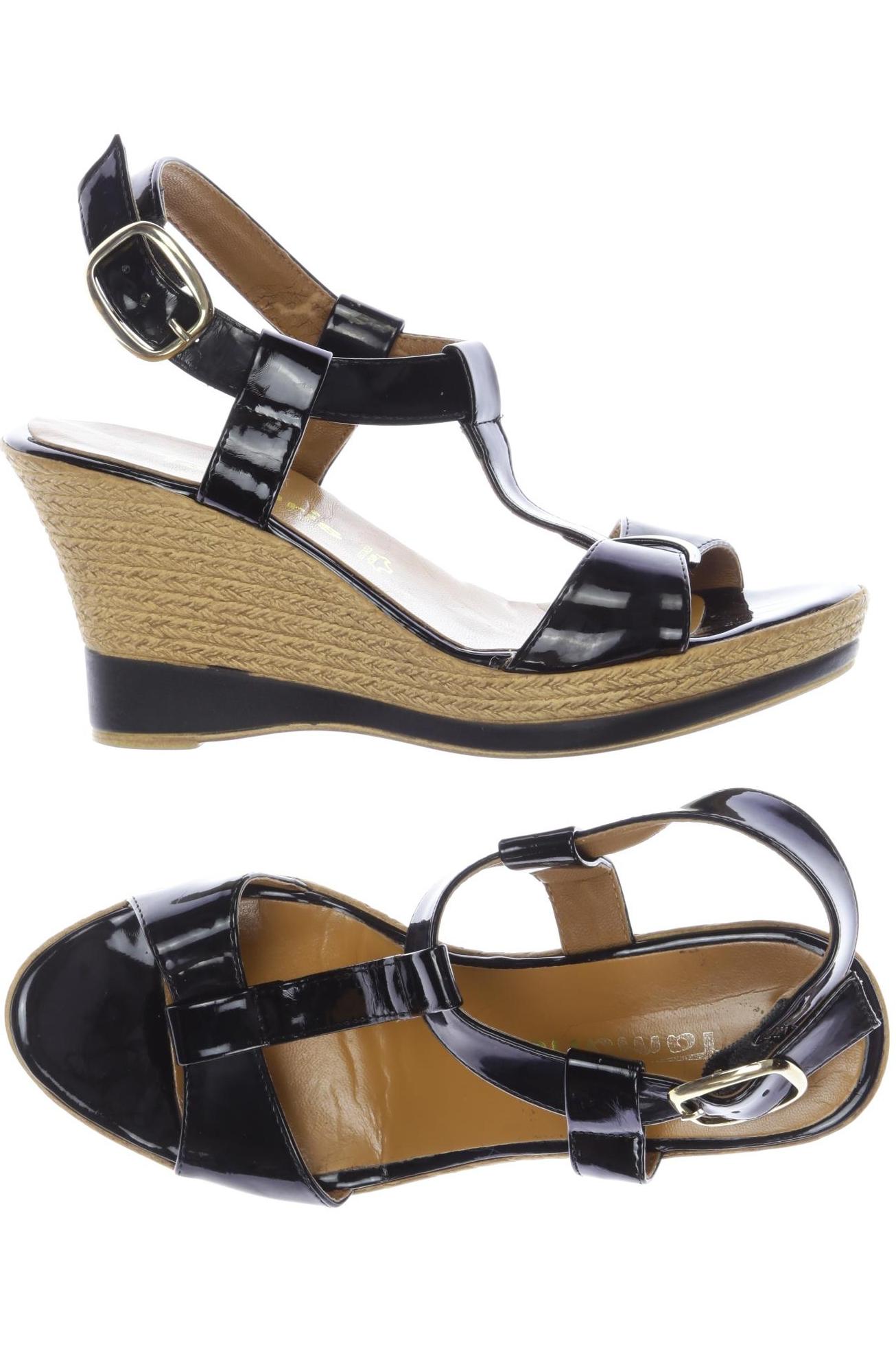 

Tamaris Damen Sandale, schwarz, Gr. 37