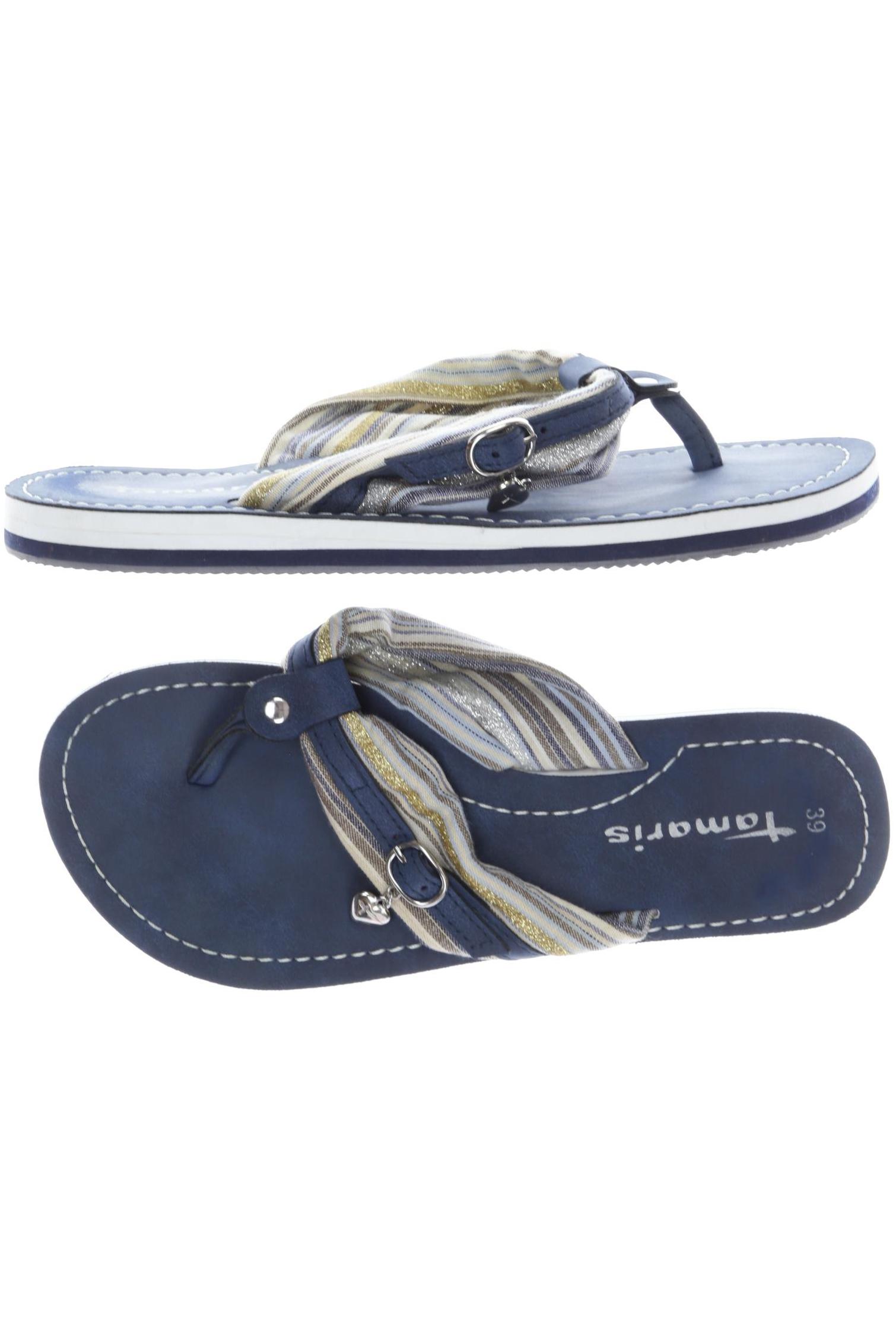 

Tamaris Damen Sandale, blau, Gr. 39