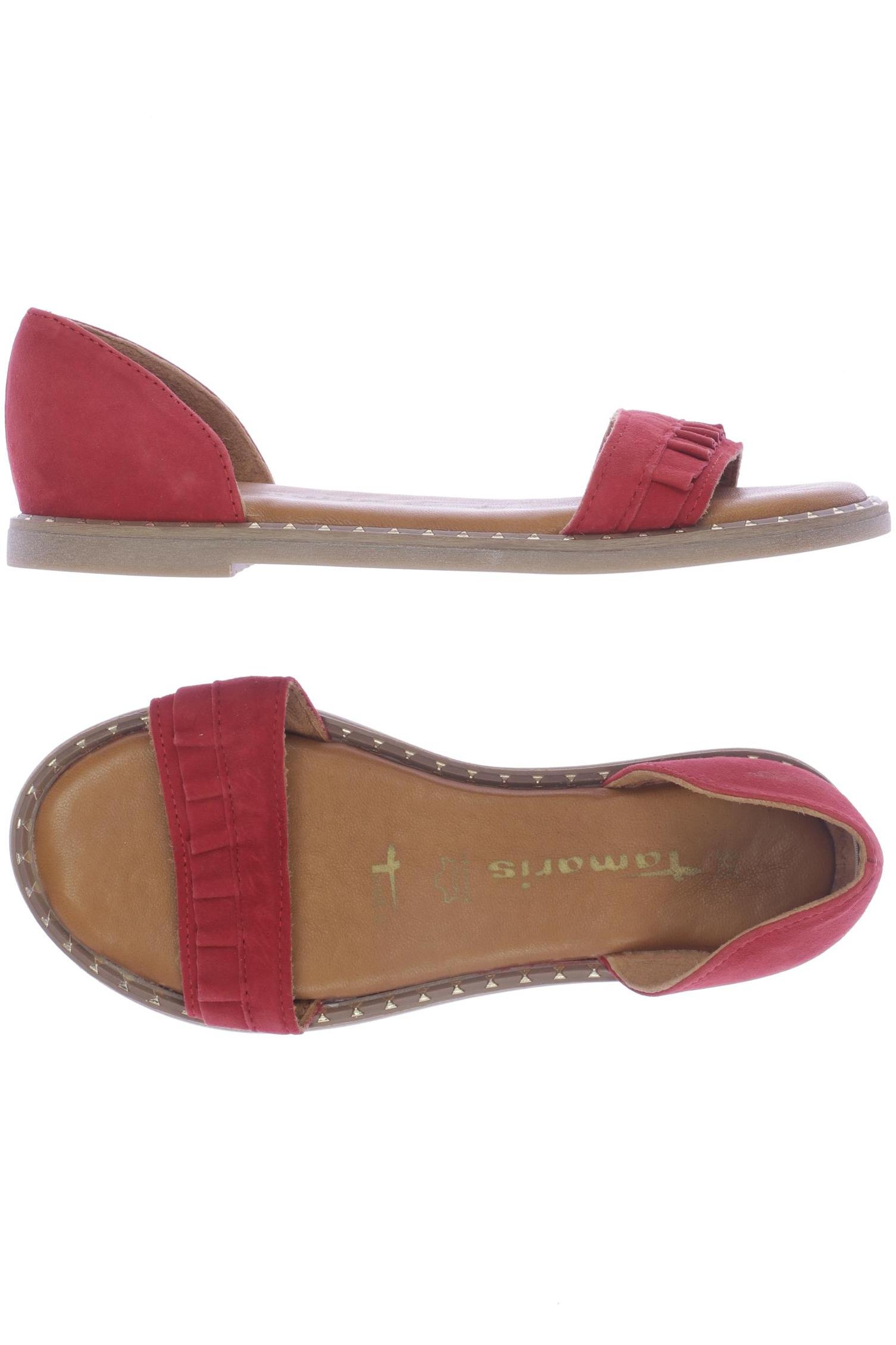 

Tamaris Damen Sandale, rot, Gr. 36