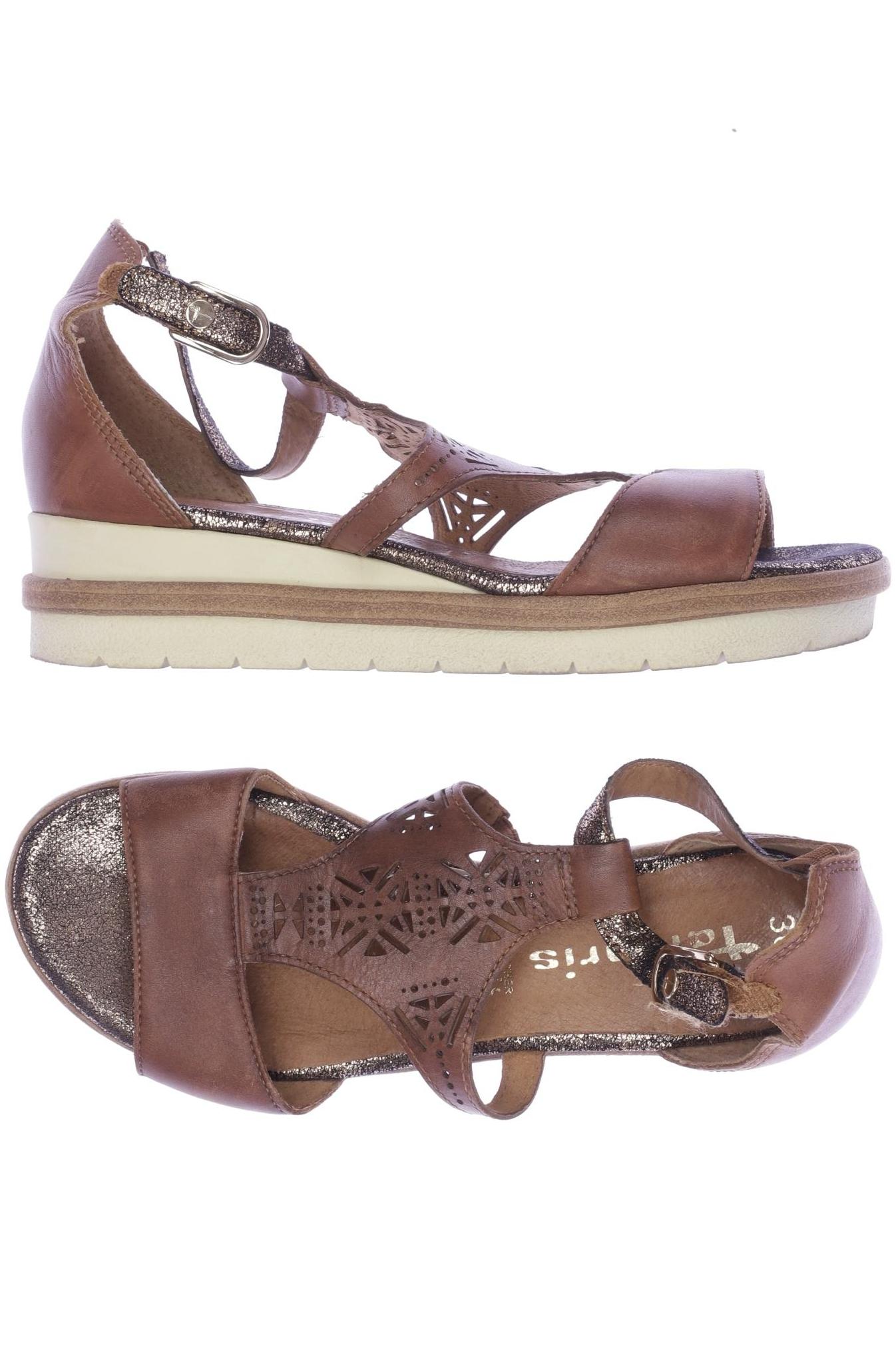 

Tamaris Damen Sandale, braun, Gr. 36