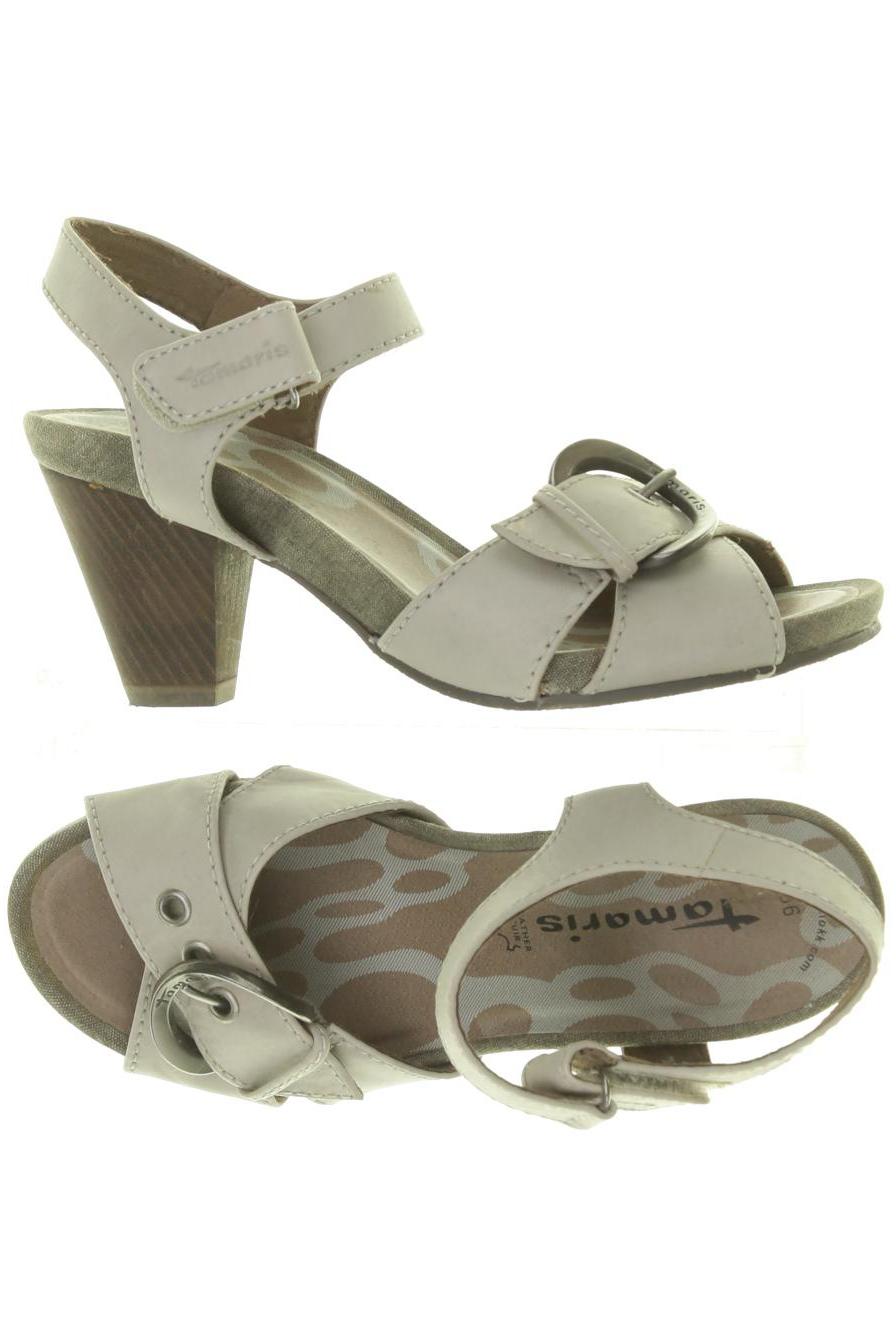 

Tamaris Damen Sandale, grau, Gr. 36