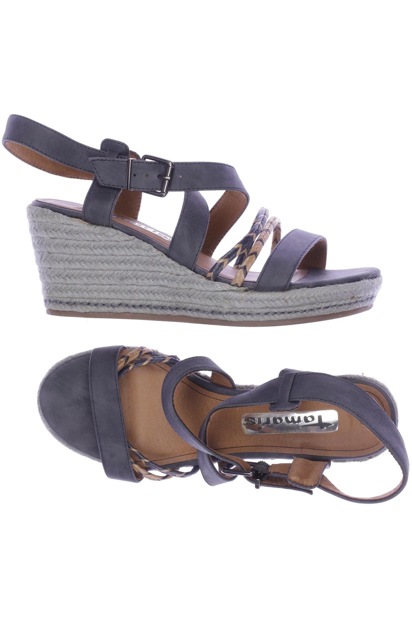 

Tamaris Damen Sandale, marineblau, Gr. 39