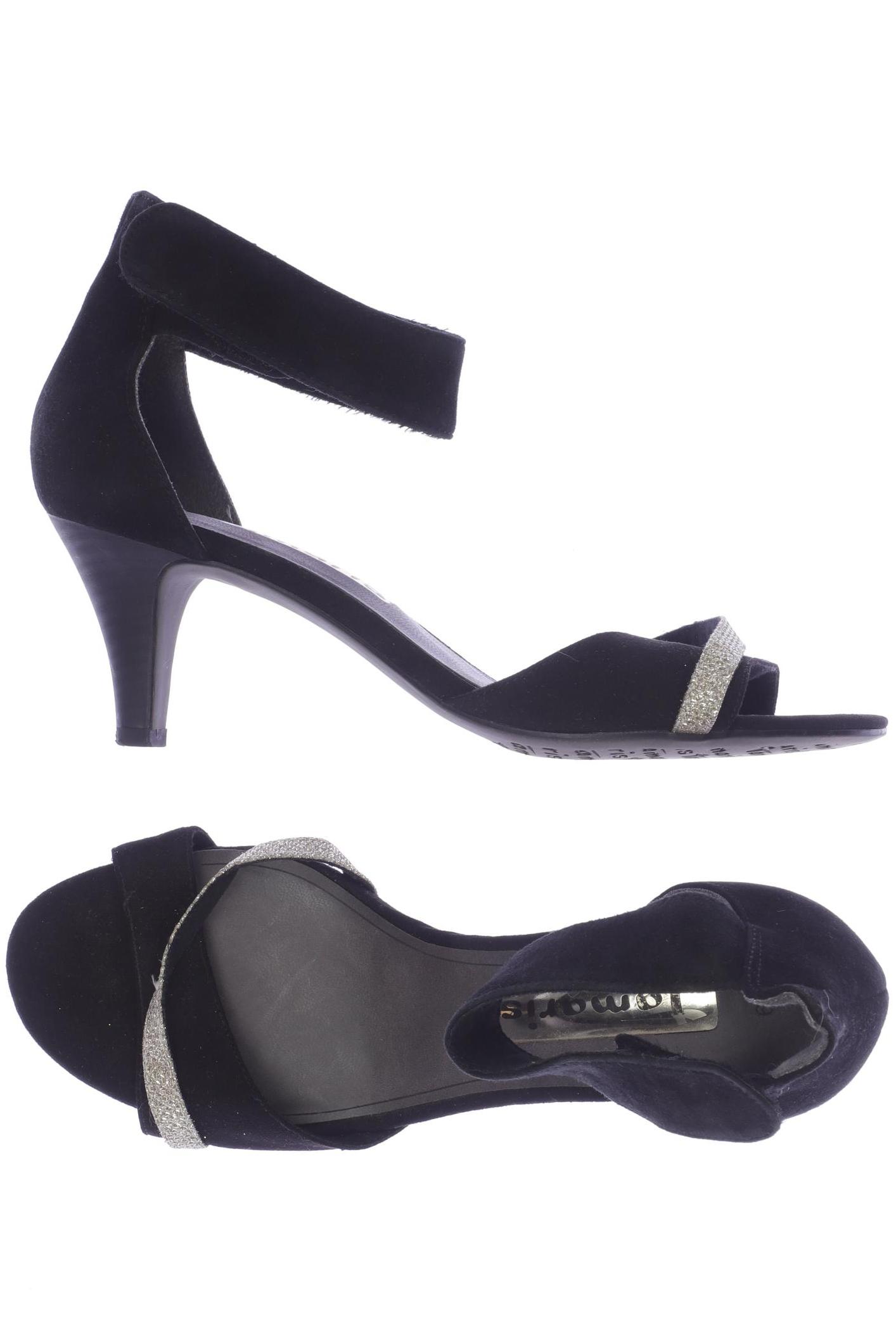 

Tamaris Damen Sandale, schwarz, Gr. 39