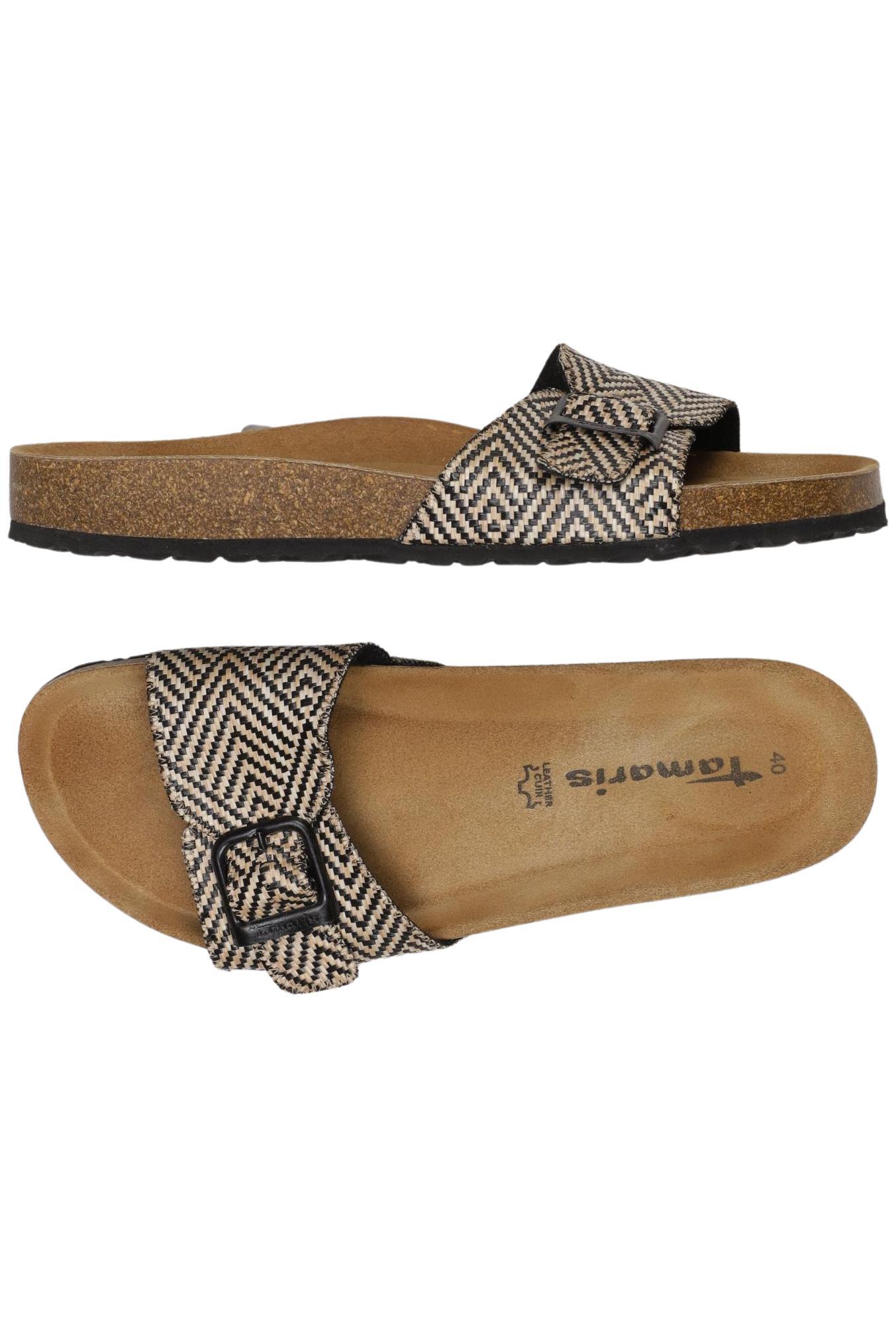 

Tamaris Damen Sandale, beige, Gr. 40