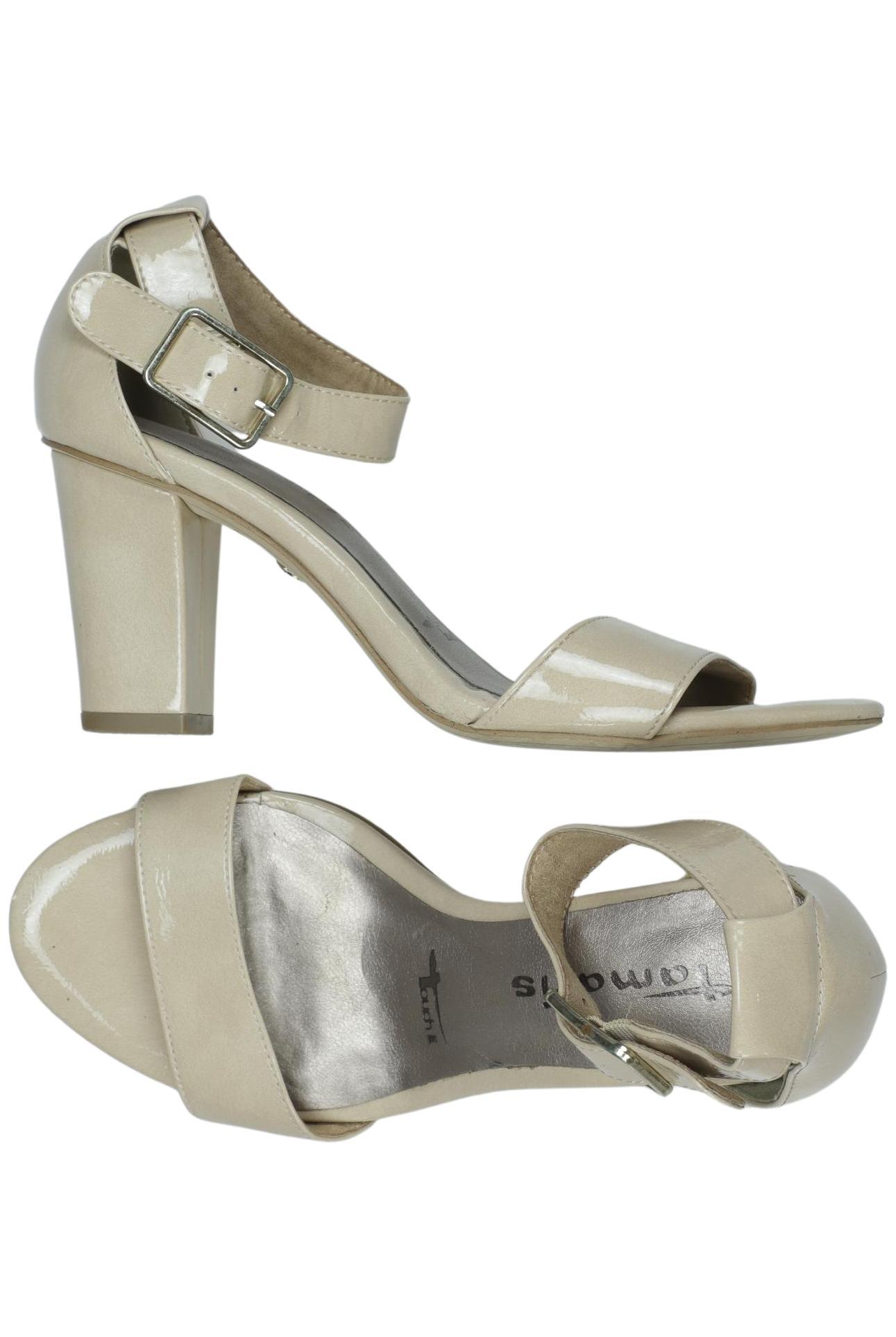 

Tamaris Damen Sandale, beige, Gr. 37
