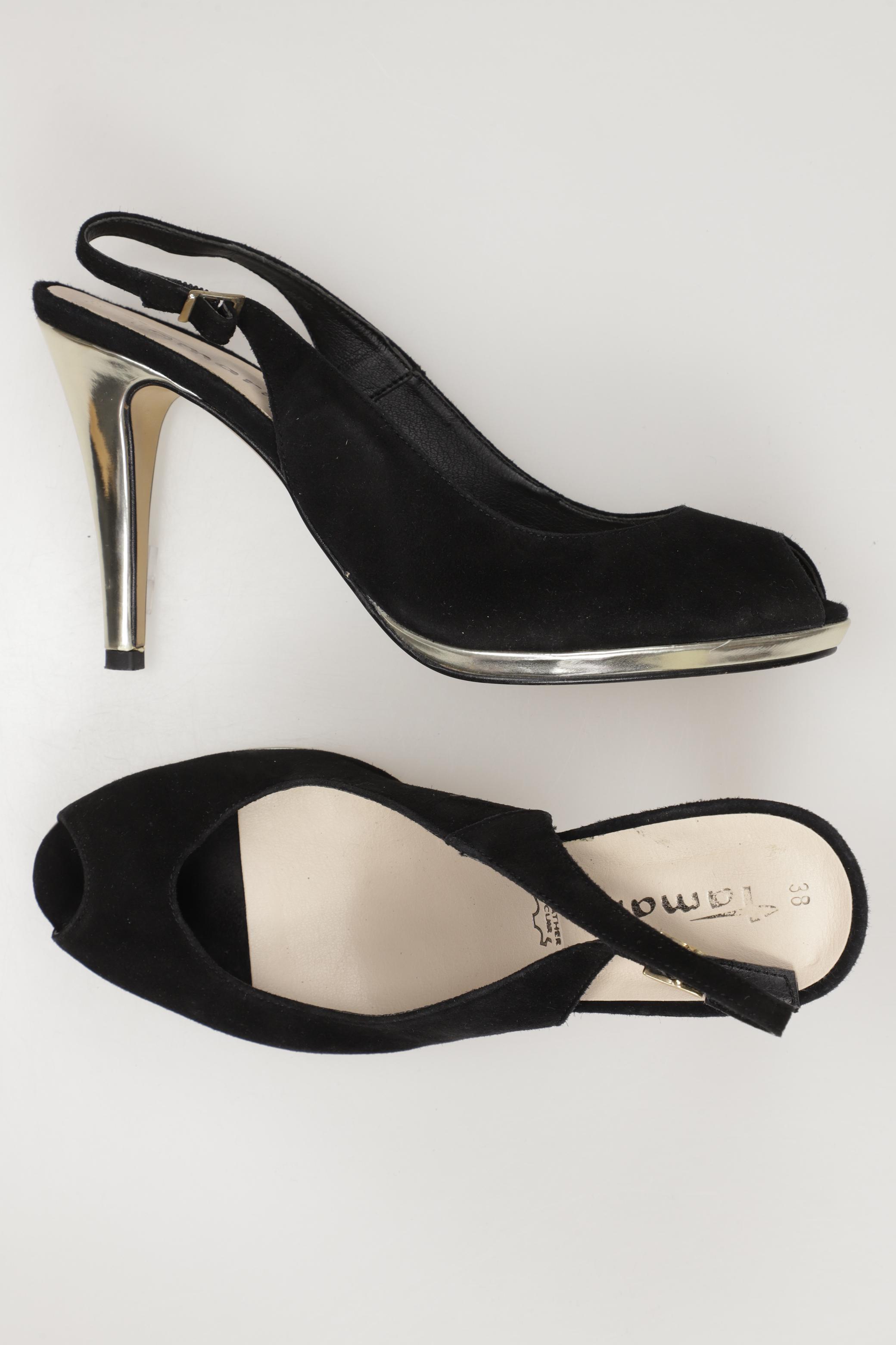 

Tamaris Damen Sandale, schwarz