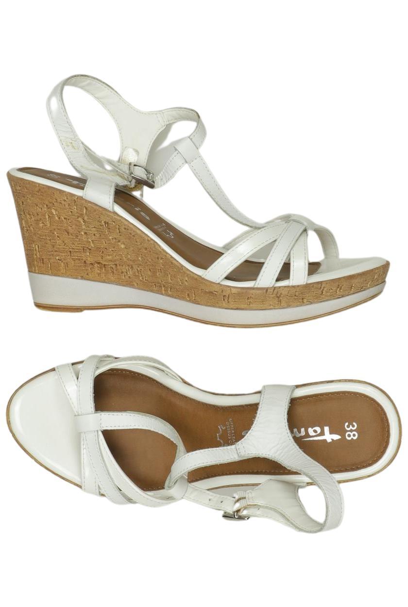 

Tamaris Damen Sandale, weiß, Gr. 39