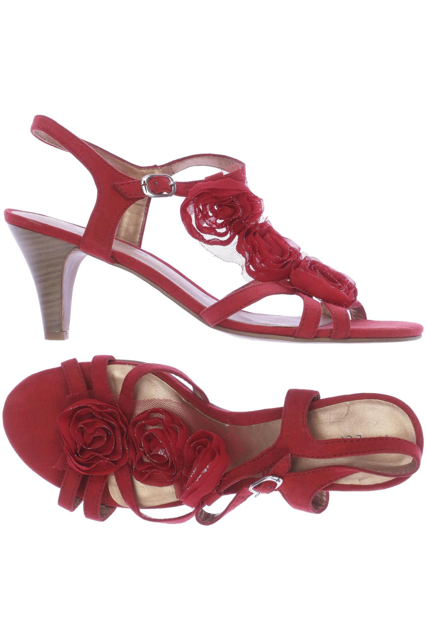 

Tamaris Damen Sandale, rot, Gr. 39