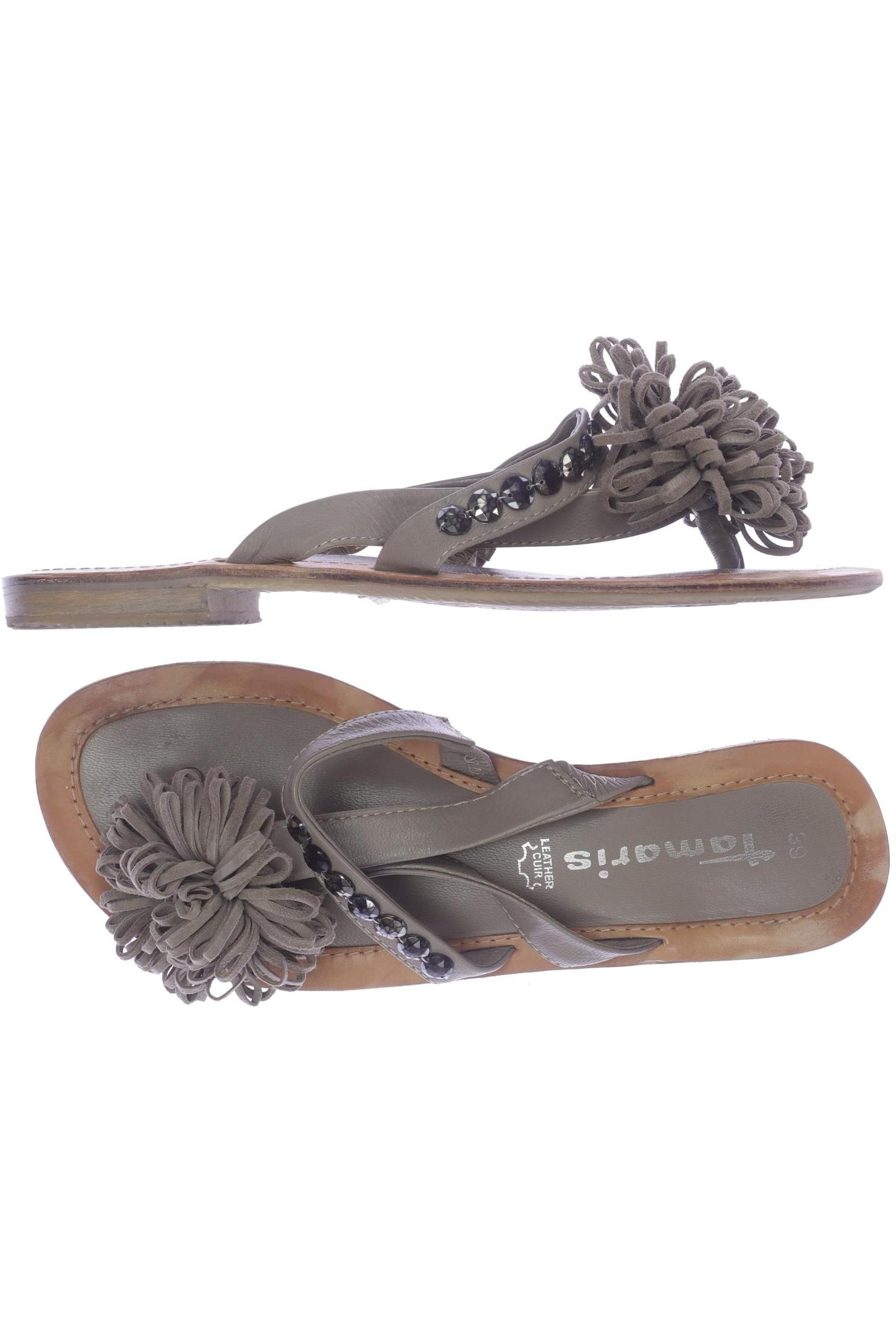 

Tamaris Damen Sandale, braun, Gr. 39