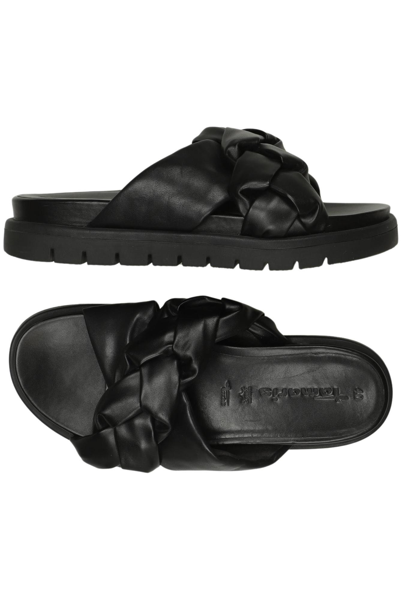 

Tamaris Damen Sandale, schwarz, Gr. 40